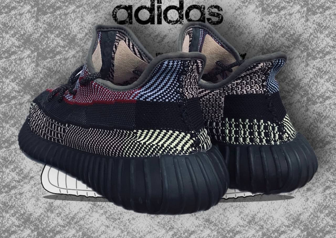 Adidas Adidas Yeezy Boost 350 V2 Yecheil Non-Reflective FW5190 Size US 10.5 / EU 43-44 - 4 Thumbnail