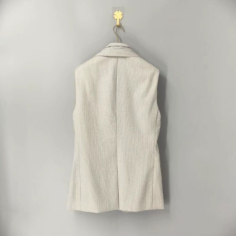 Dior Dior beige sleeveless single-breasted jacket for men-2507 Size US M / EU 48-50 / 2 - 2 Thumbnail