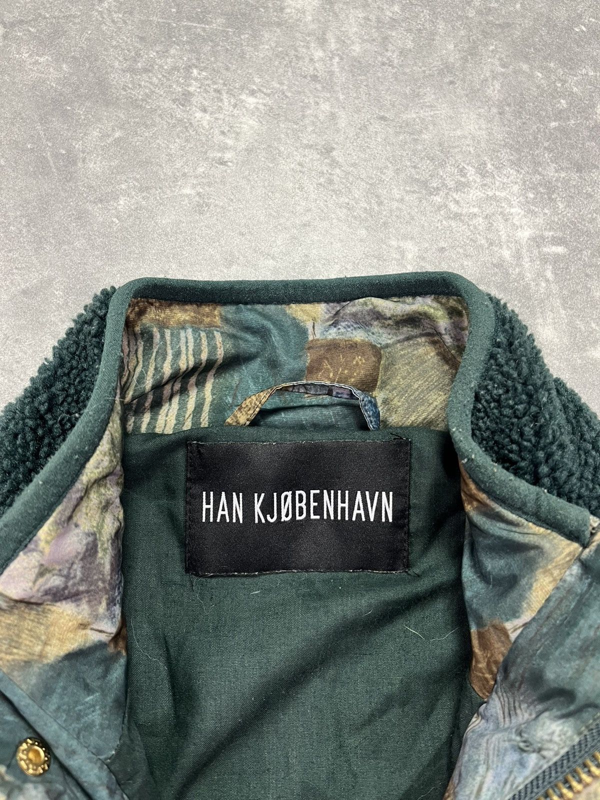 Han Kjobenhavn Han Kjobenhavn Social Resort Big Logo Baggy Fleece Jacket M Size US M / EU 48-50 / 2 - 9 Thumbnail