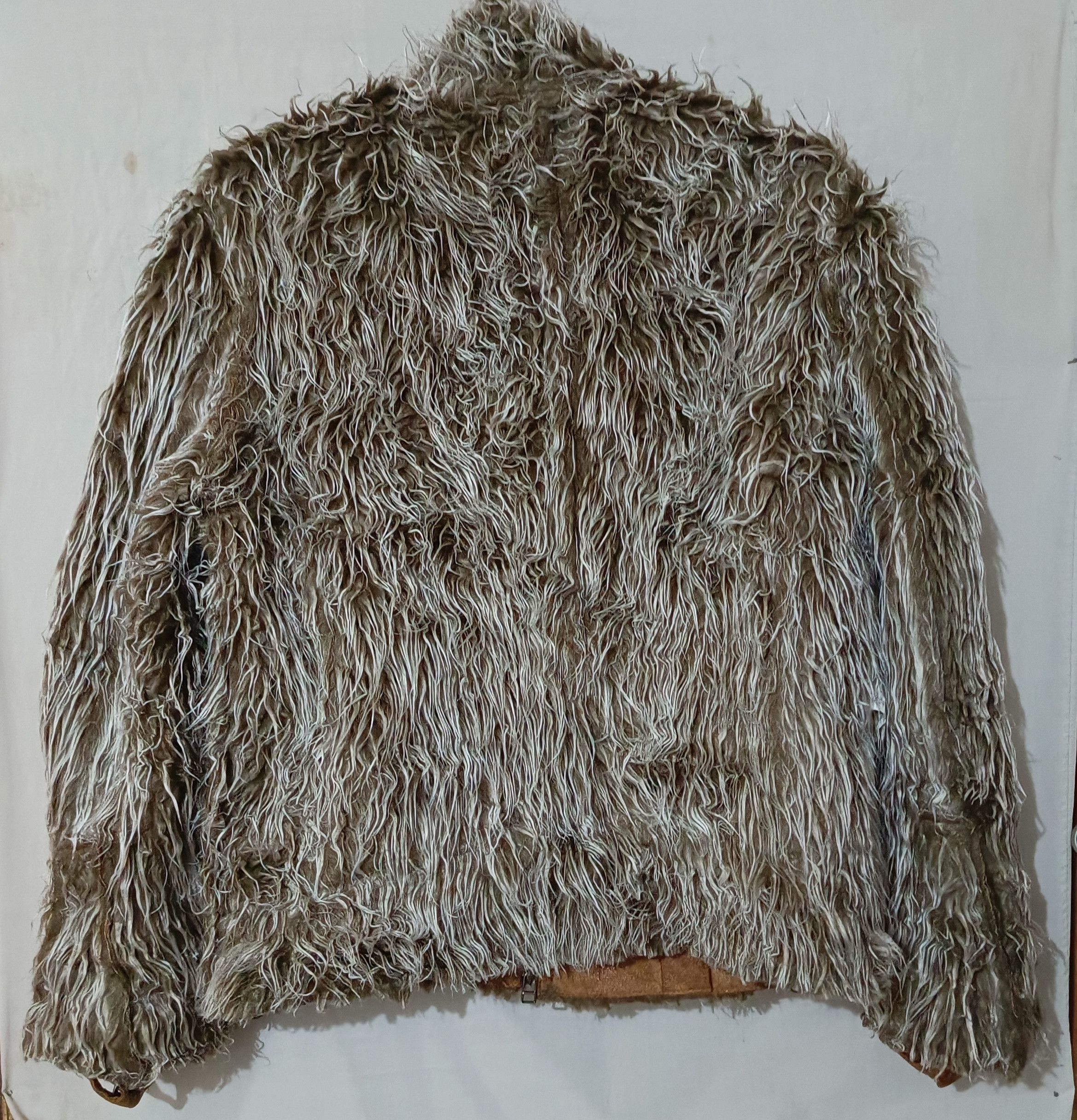 14th Addiction Japanese~ Crazy Fur Semantic Design Leather Suede Jacket Size US M / EU 48-50 / 2 - 2 Thumbnail