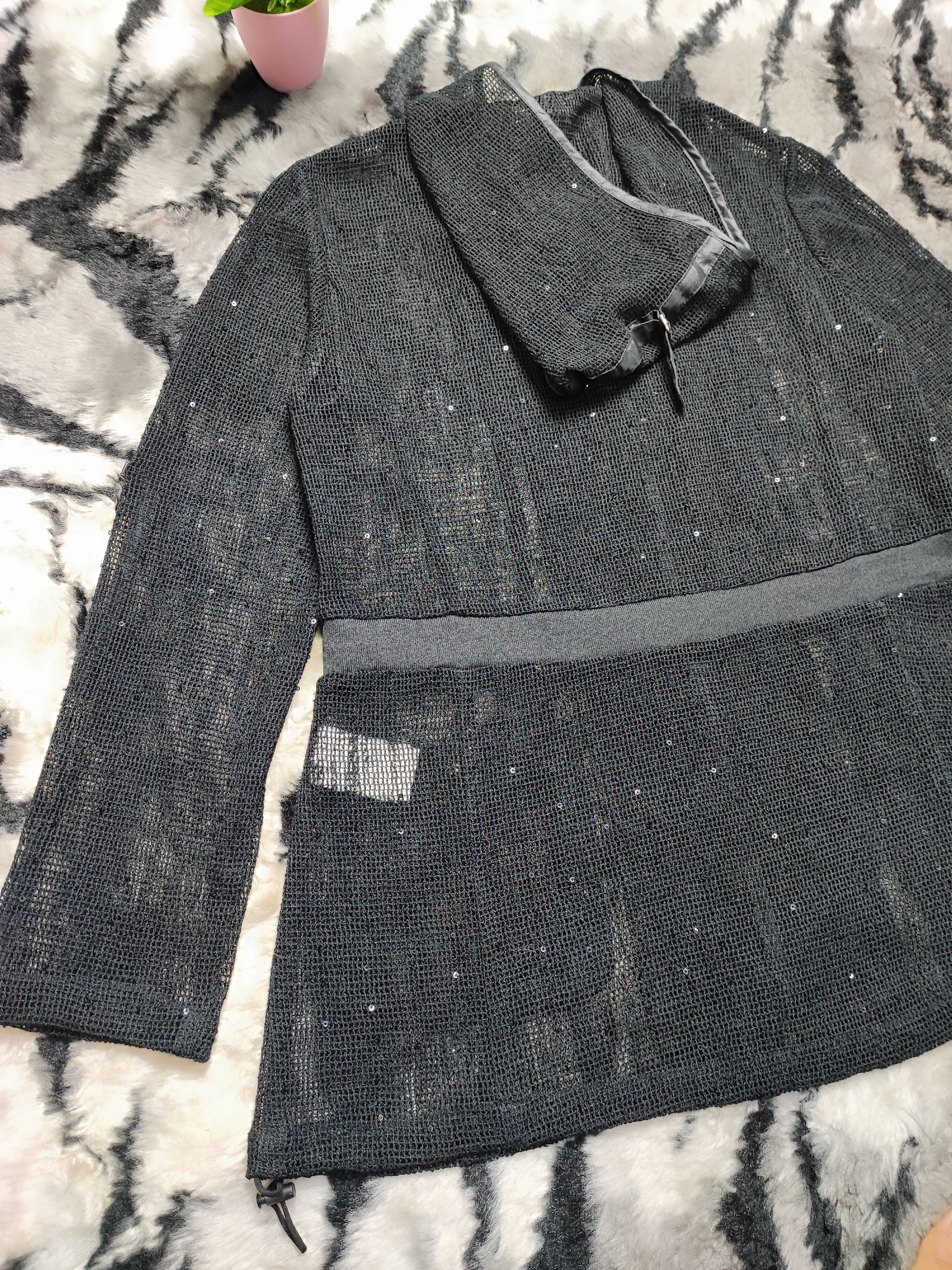 Japanese Brand UEL Mesh Net Zip Hoodie Size US S / EU 44-46 / 1 - 13 Thumbnail