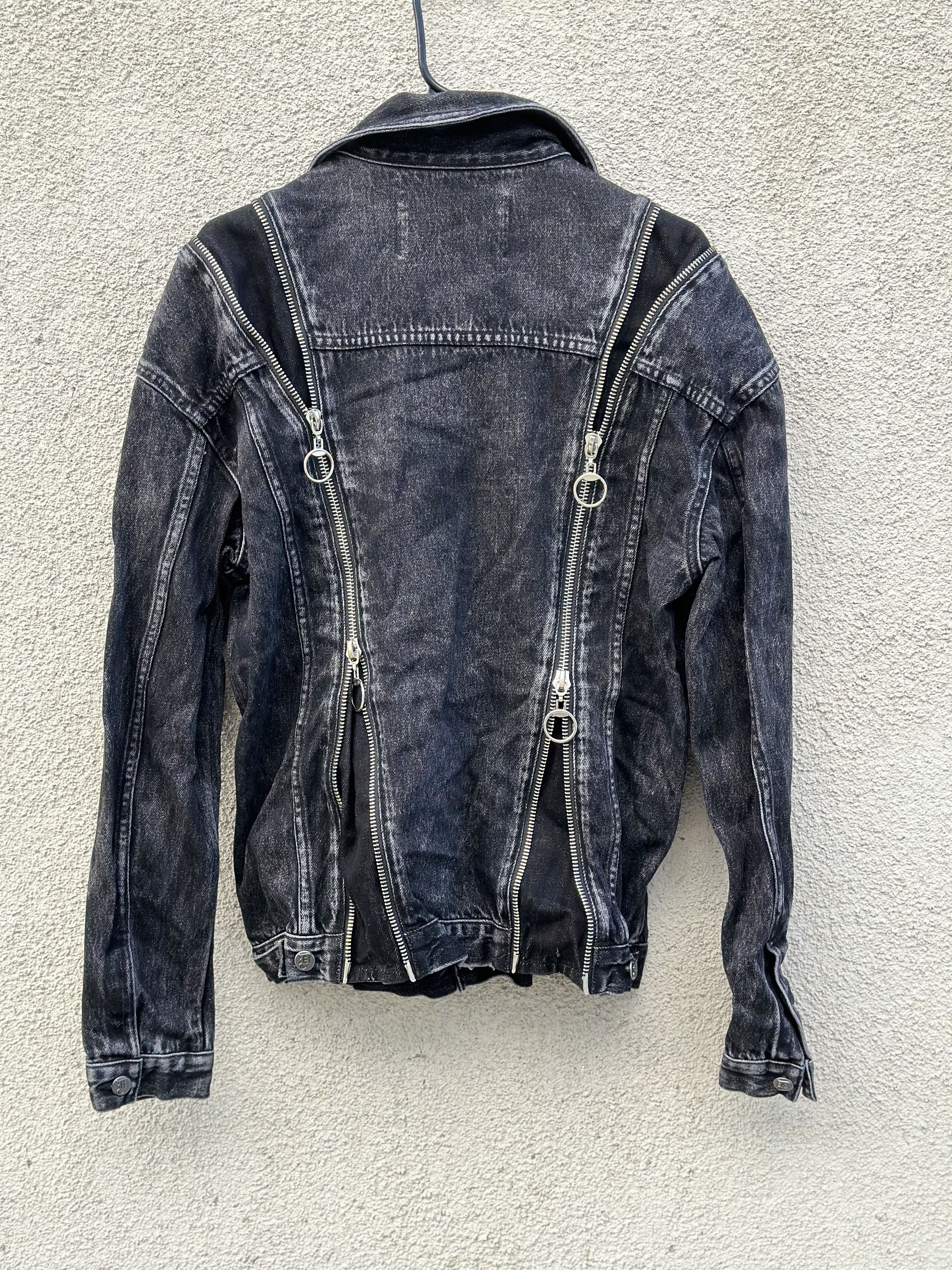 Vintage Dead. Than. Cool. Charcoal Zipper Jacket Size US S / EU 44-46 / 1 - 2 Thumbnail