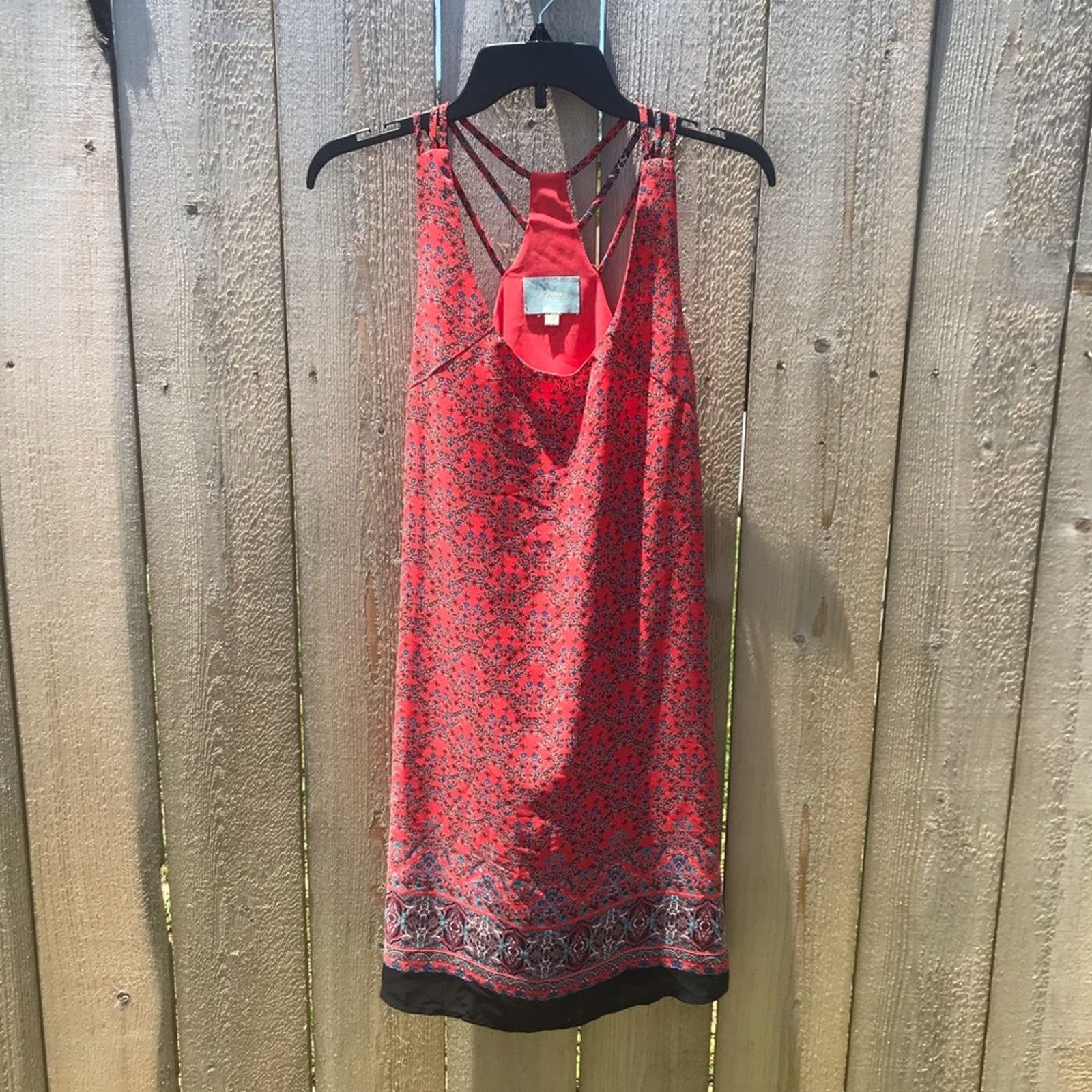 Anthropologie Anthropologie Skies Are Blue summer open back dress Size XS / US 0-2 / IT 36-38 - 6 Thumbnail
