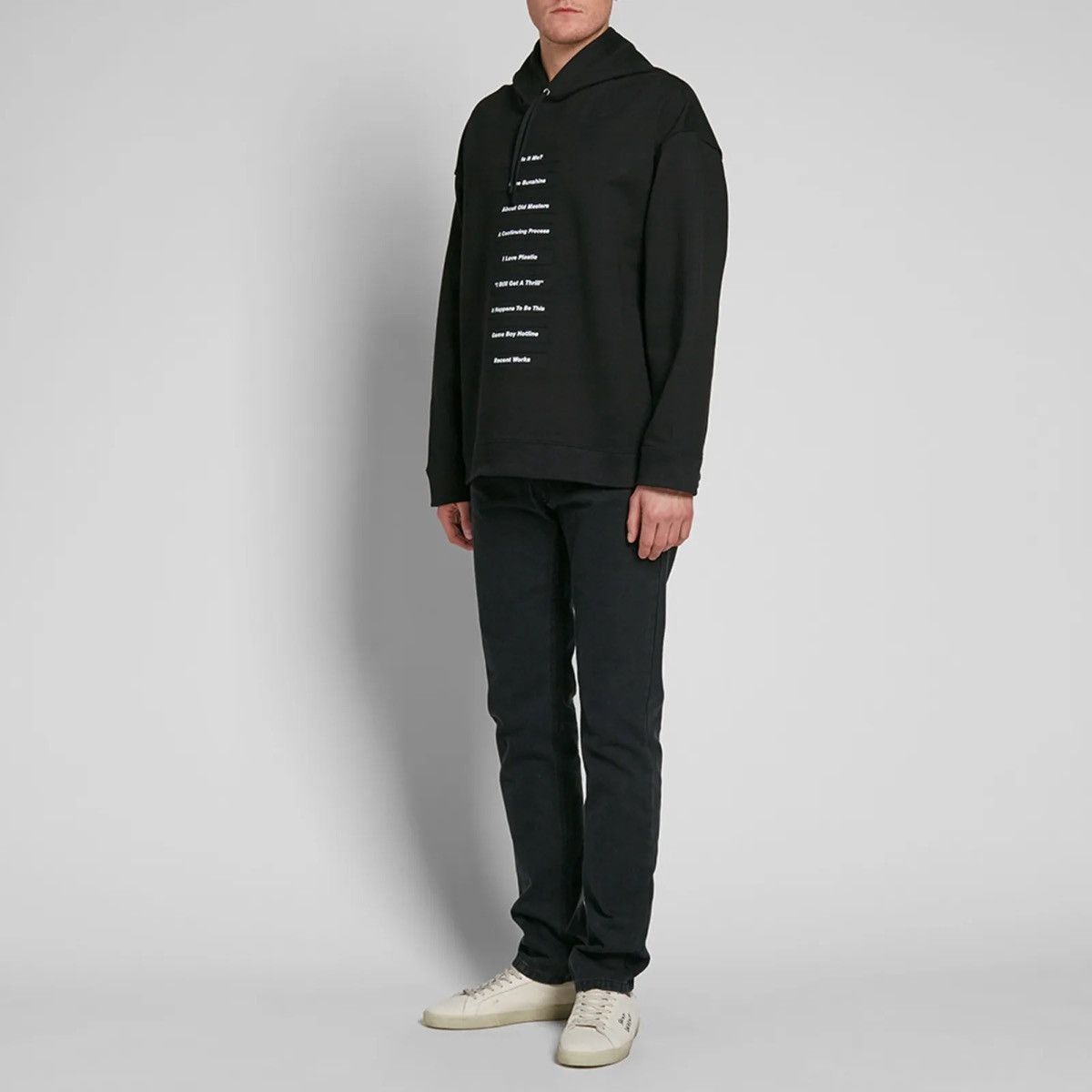 Raf Simons RAF Simons x Peter Saville, Wording Classic Hoodie Size US M / EU 48-50 / 2 - 1 Thumbnail