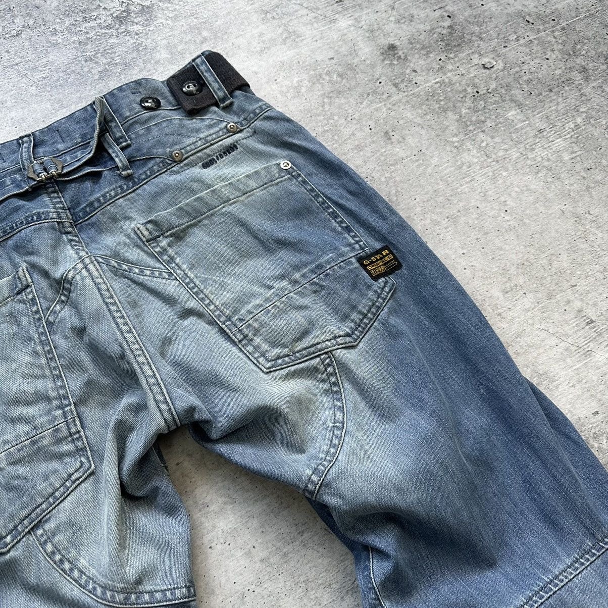 Other G Star Raw Vintage Denim Pants Double Knee Jeans Y2K Hype Size US 32 / EU 48 - 15 Thumbnail