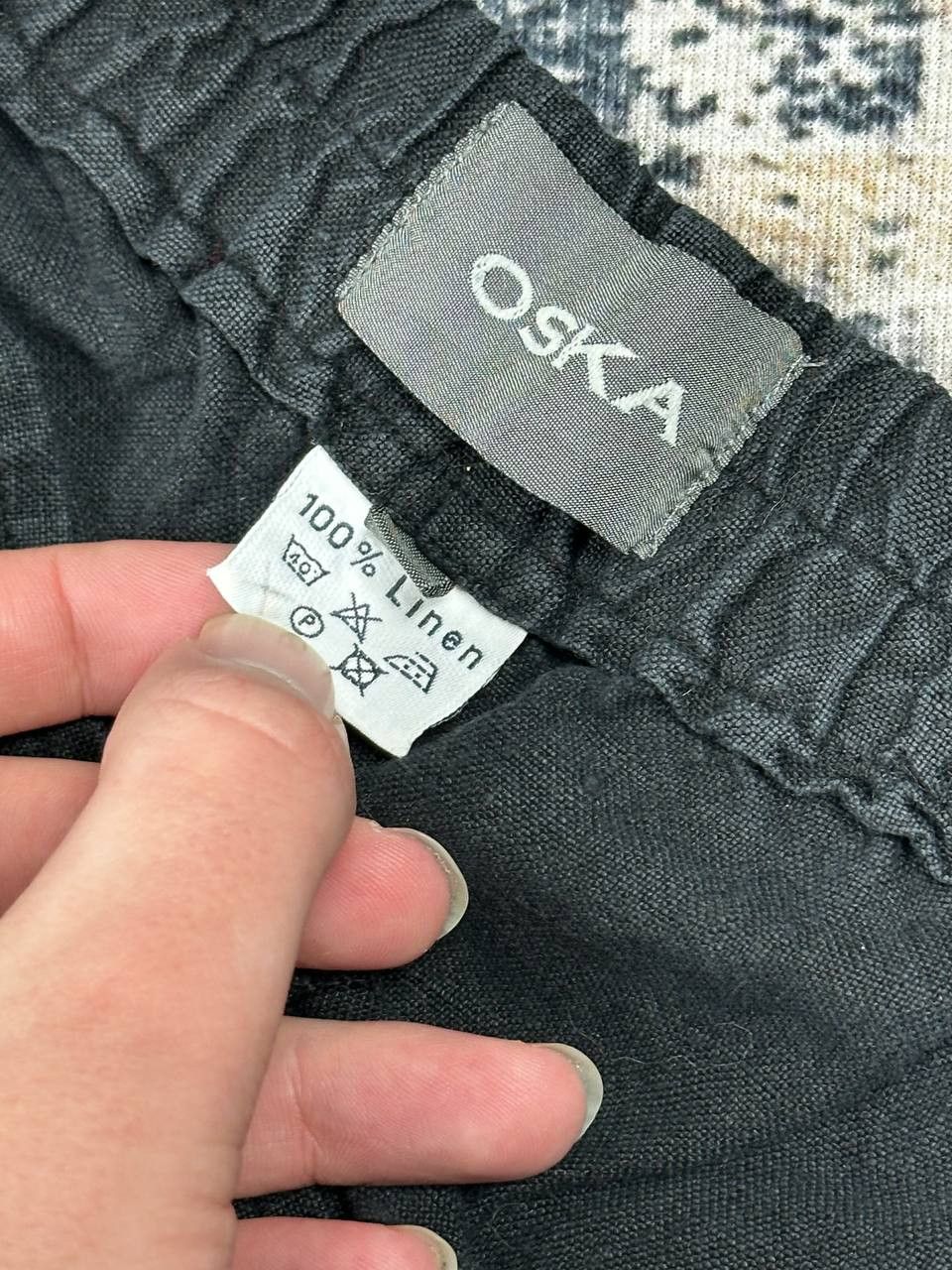 Japanese Brand Vintage OSKA Balloon Linen Pants Japanese Baggy Size US 32 / EU 48 - 9 Thumbnail