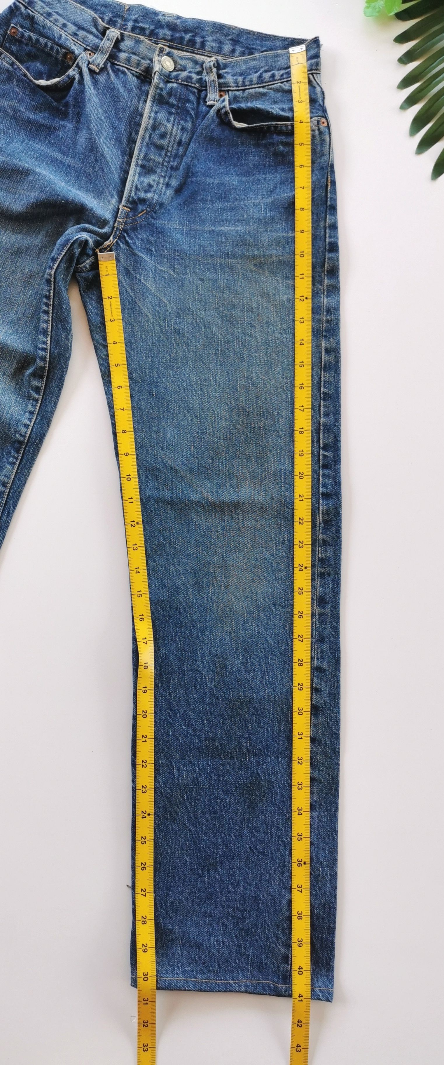 Blue Blue Japan HR Market Japan Selvedge Denim Jeans Size 28x30.5 Size US 28 / EU 44 - 11 Thumbnail