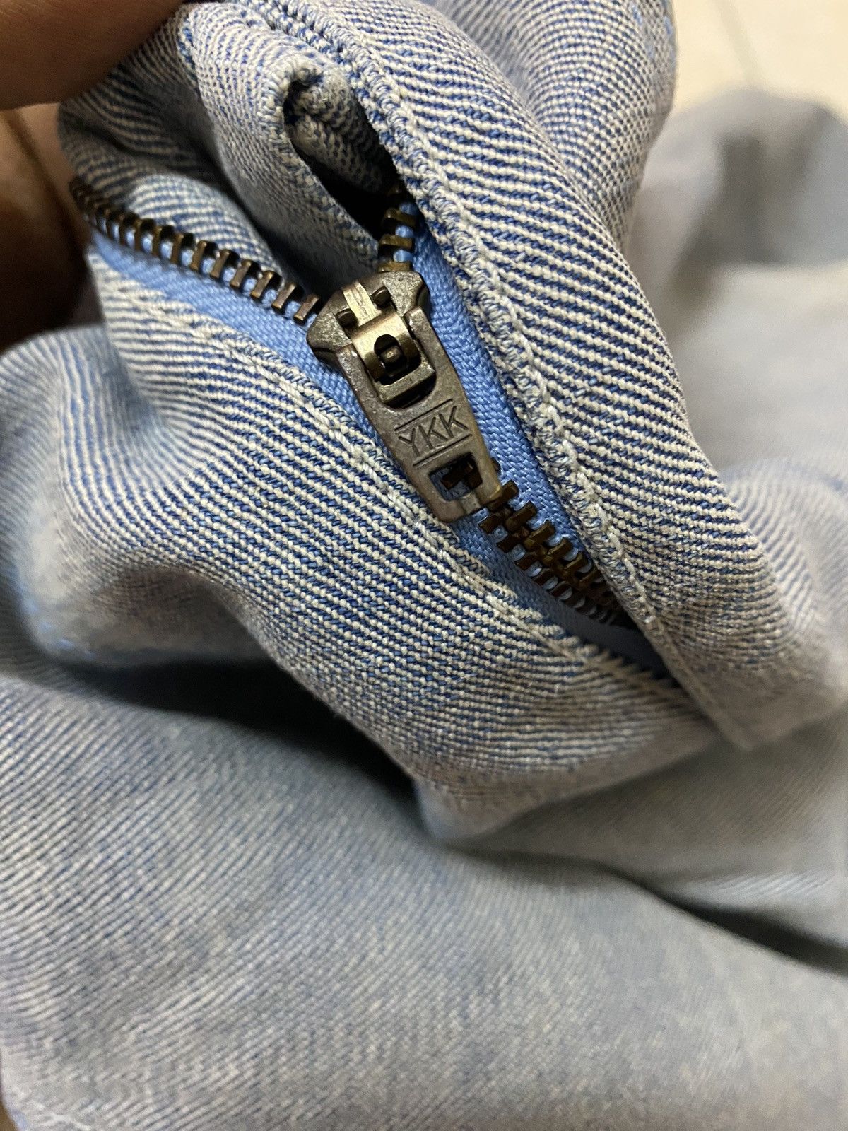 Nike Vintage Rare 2005 AIR JORDAN DENIM JEANS WITH EMBROIDERY Size US 34 / EU 50 - 8 Thumbnail
