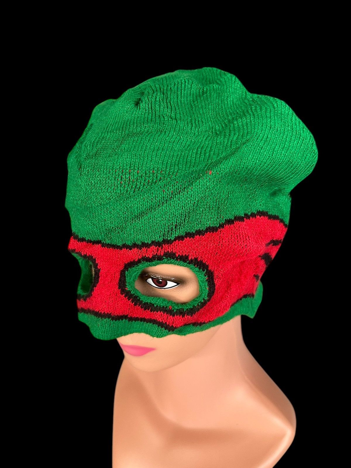 Japanese Brand × Kapital × Vintage Rare Masked Ninja Turtles Style Beanie Hats Size ONE SIZE - 8 Thumbnail