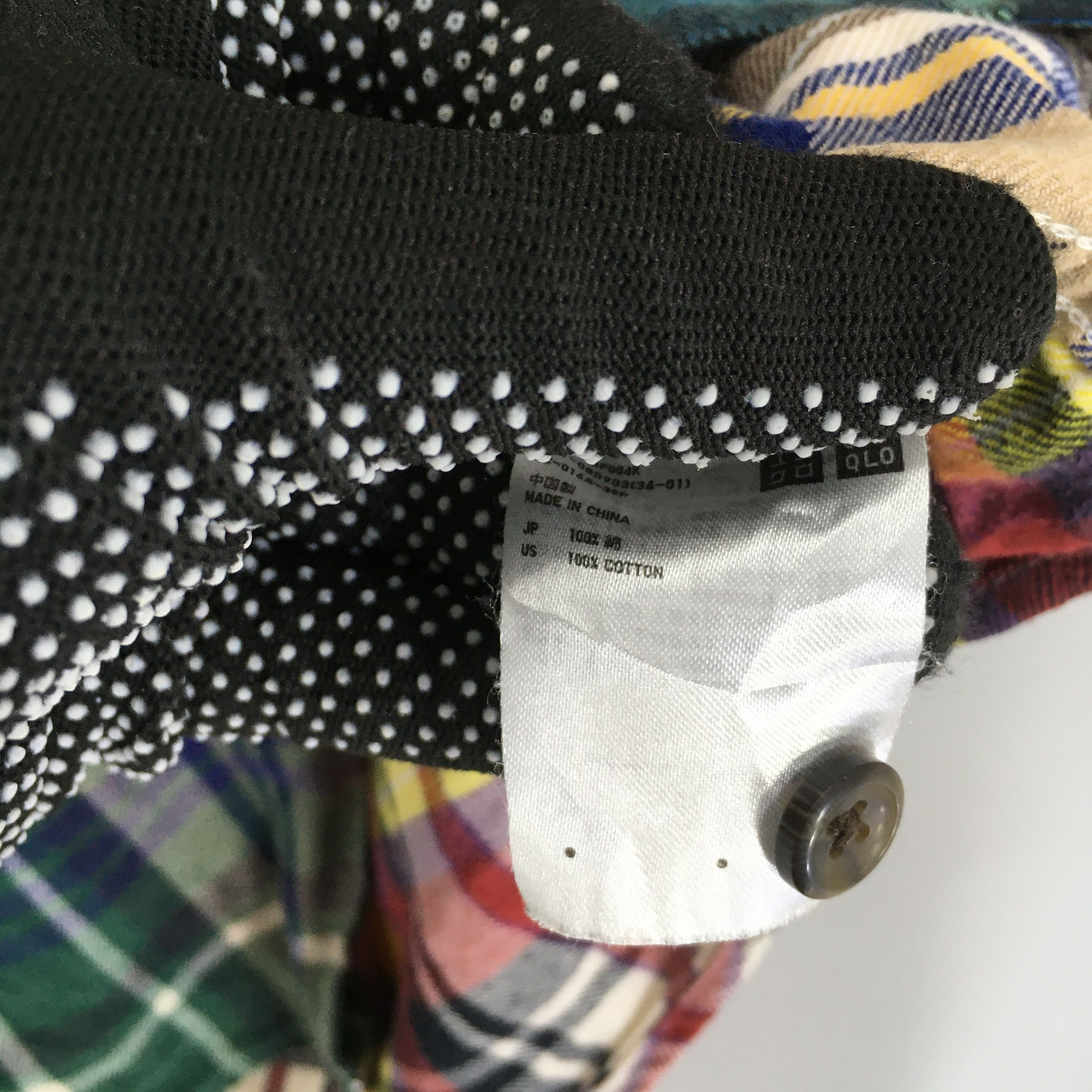 Uniqlo Patchwork Rebuild Checkered Flannel Shirt Medium Size US M / EU 48-50 / 2 - 6 Thumbnail