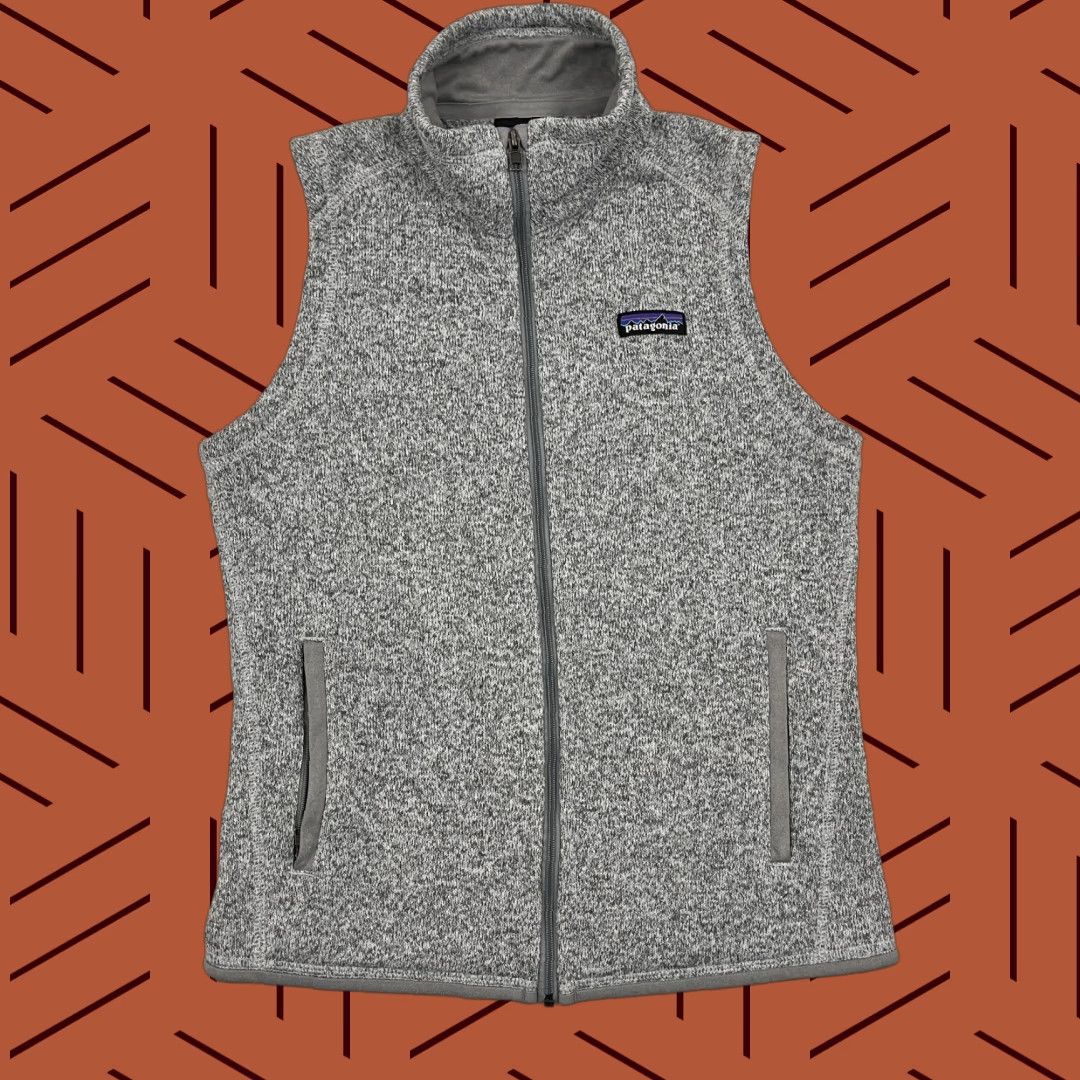 Patagonia Patagonia Vest Womens S Gray Fleece Full Zip Casual Preppy Outdoor Outdoor Sport Size S / US 4 / IT 40 - 1 Thumbnail