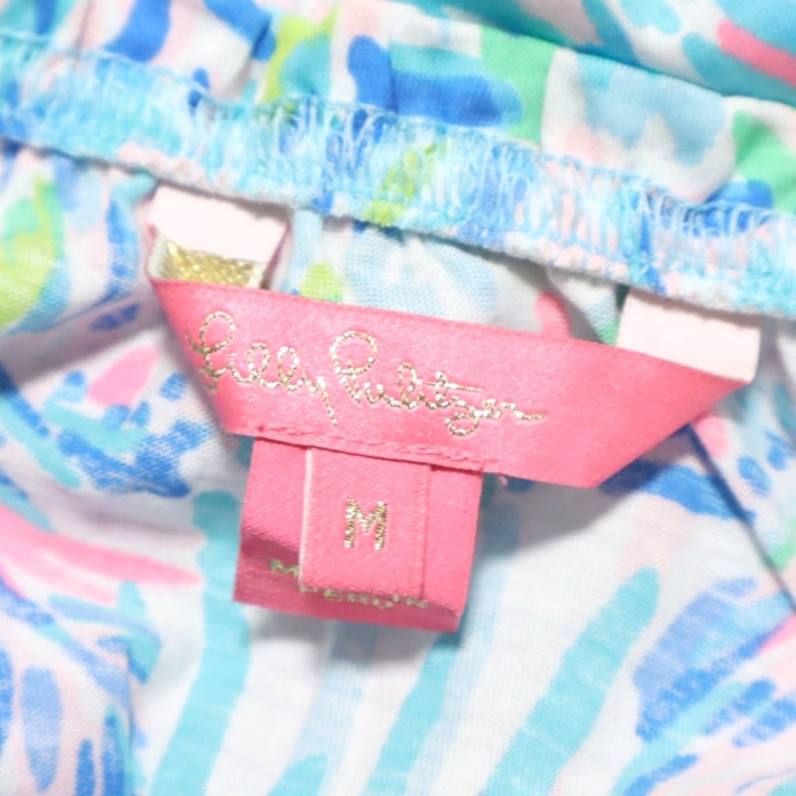 Lilly Pulitzer Lilly Pulitzer Loro Cabana Cocktail All Over Print Shirt Blue Women's M Size M / US 6-8 / IT 42-44 - 5 Thumbnail