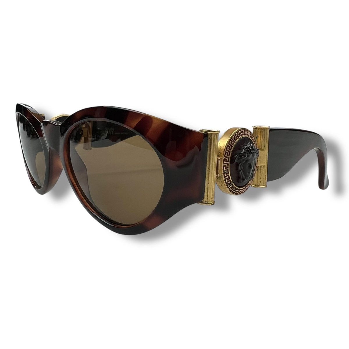 Versace Versace MOD 617/B Tortoise Shell Sunglasses Size ONE SIZE - 1 Thumbnail