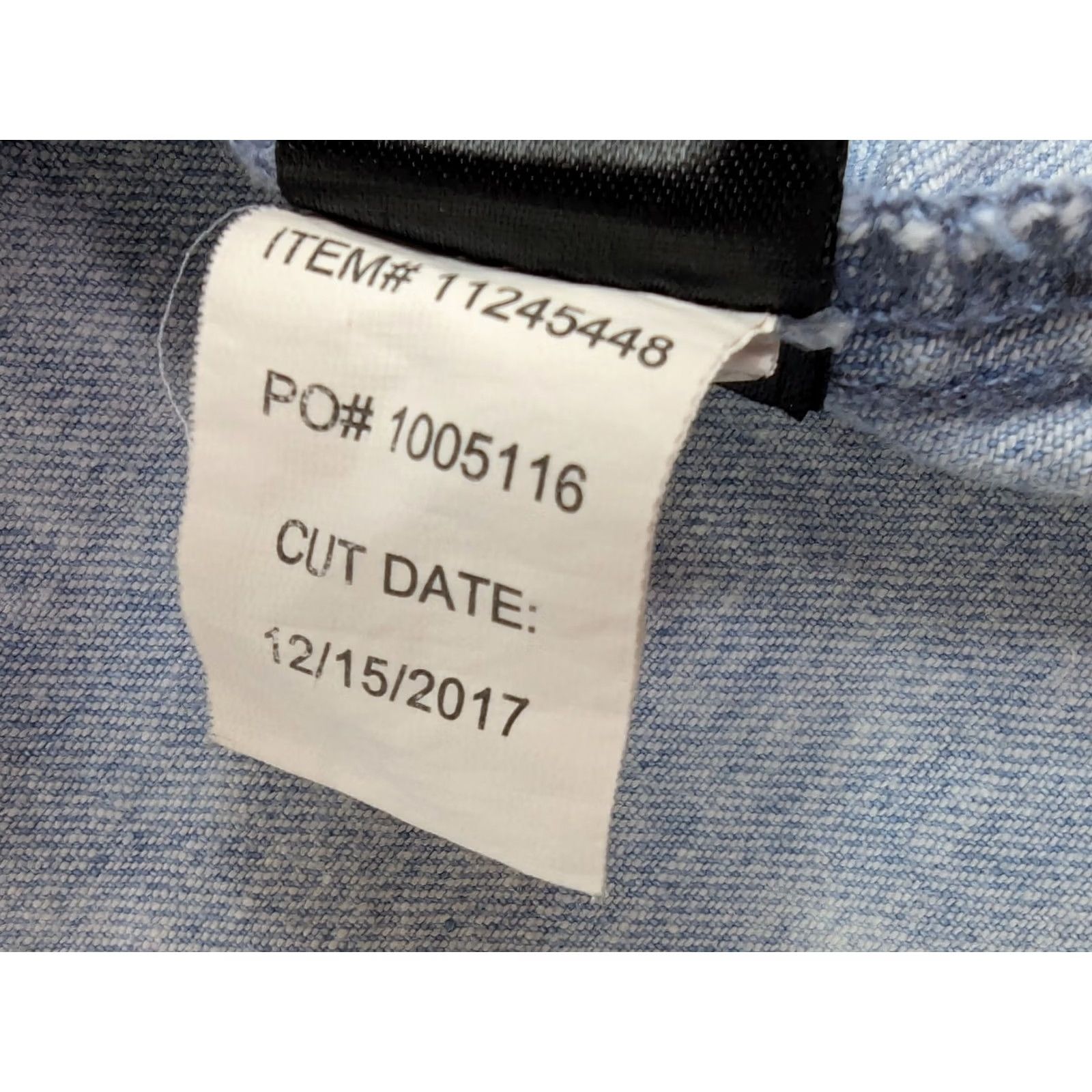 Hot Topic VINTAGE? No. BlackHeart Hot Topic Denim Overall Skirt Women XL Light Wash Button Long Skirt Size 40" / US 18 - 4 Thumbnail