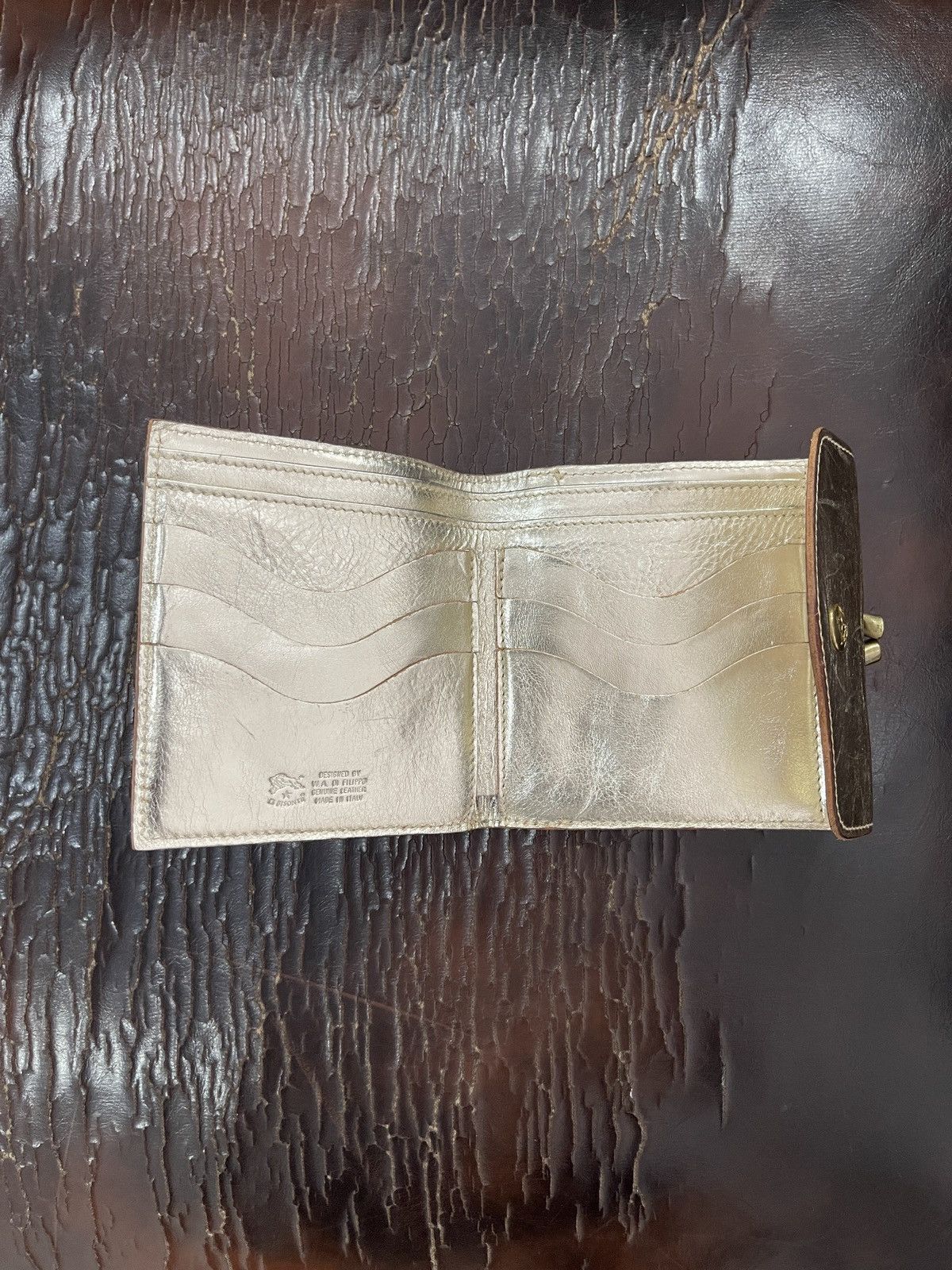 Il Bisonte IL BISONTE bifold wallet crafted Size ONE SIZE - 3 Thumbnail