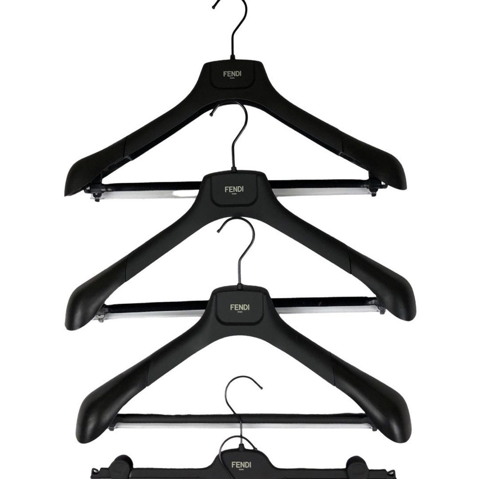 Fendi Fendi Logo Plastic Hangers Size ONE SIZE - 2 Thumbnail
