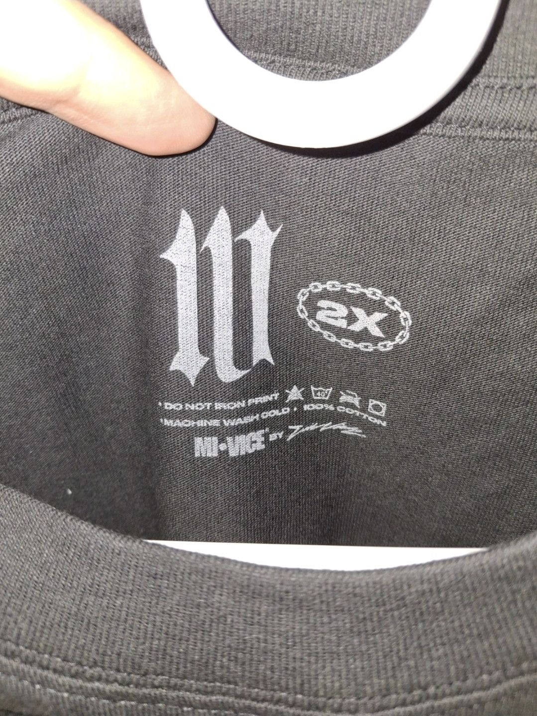 Other Mi-Vice by Evil Vice Graphic Streetwear T-Shirt Black 2X Size US XXL / EU 58 / 5 - 3 Thumbnail