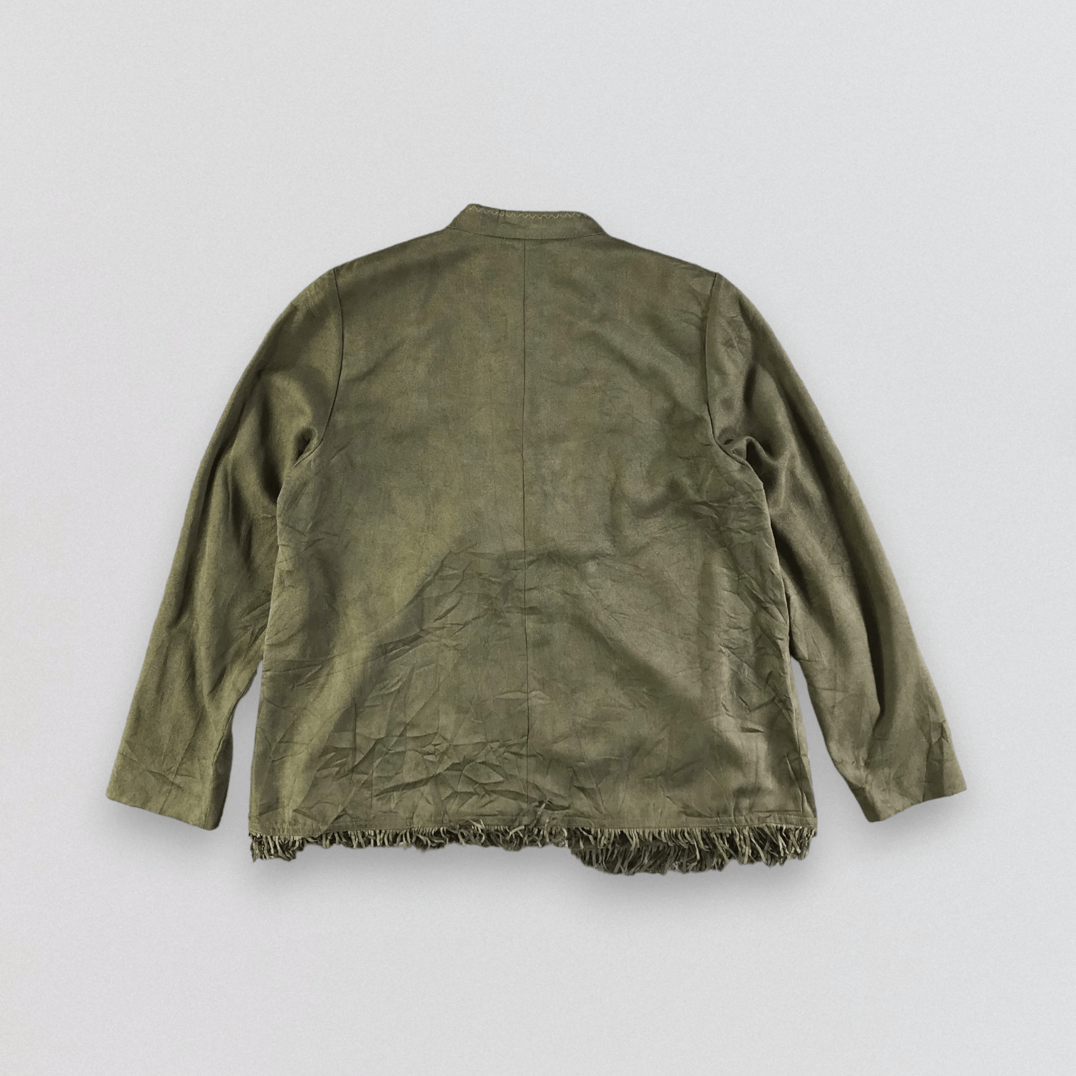 Japanese Brand Vintage Japanese Brand Boho Green Jacket Size US S / EU 44-46 / 1 - 3 Thumbnail