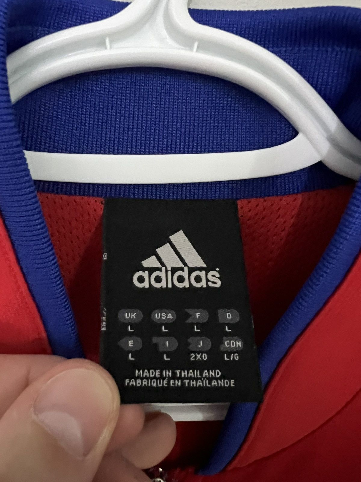 Adidas Authentic Adidas NBA Los Angeles Clippers Full Zip Jacket Size US L / EU 52-54 / 3 - 3 Thumbnail