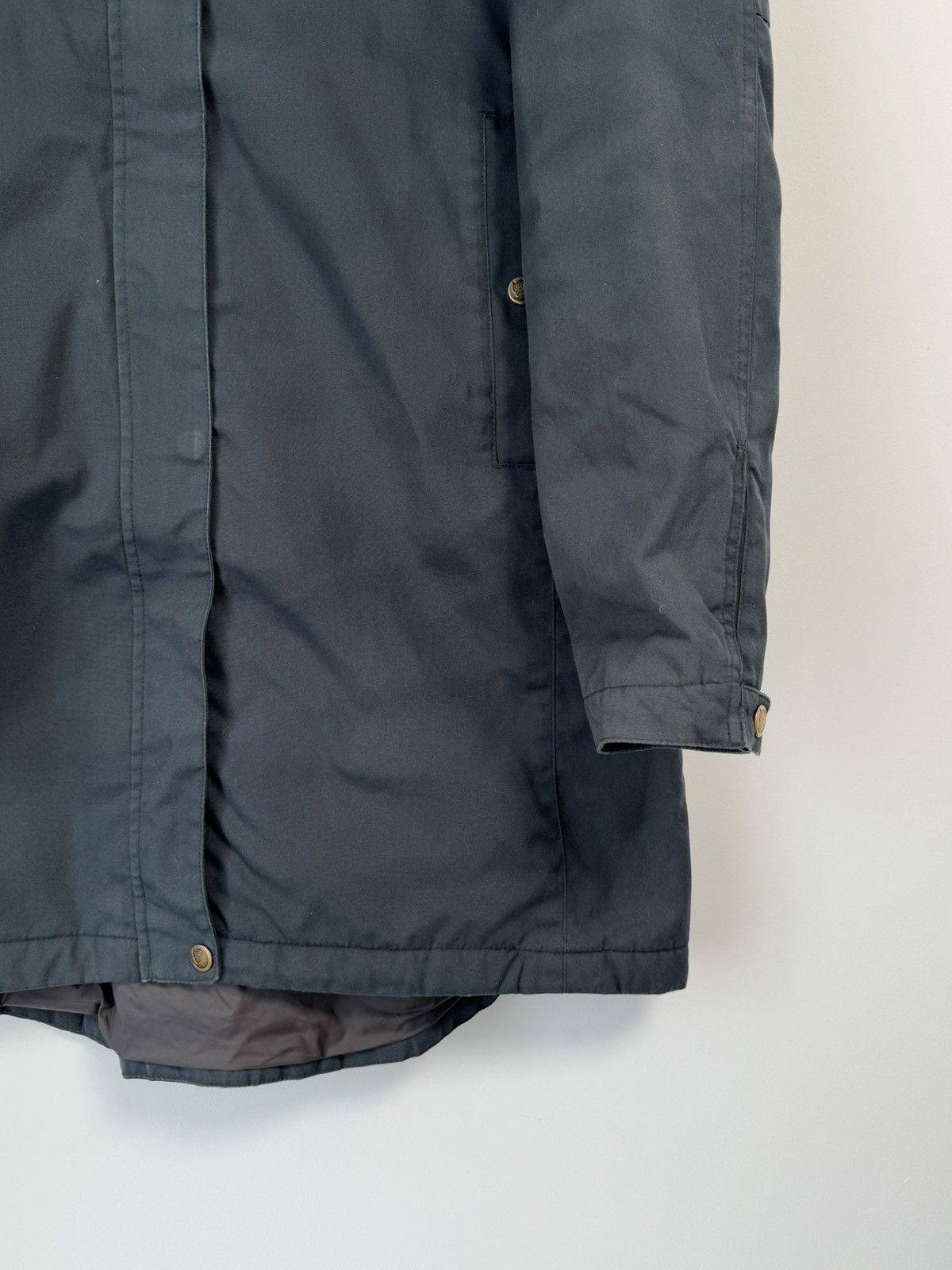 Fjallraven Fjallraven Kiruna Padded Parka Hooded Blue Navy Jacket Coat Size L / US 10 / IT 46 - 4 Thumbnail