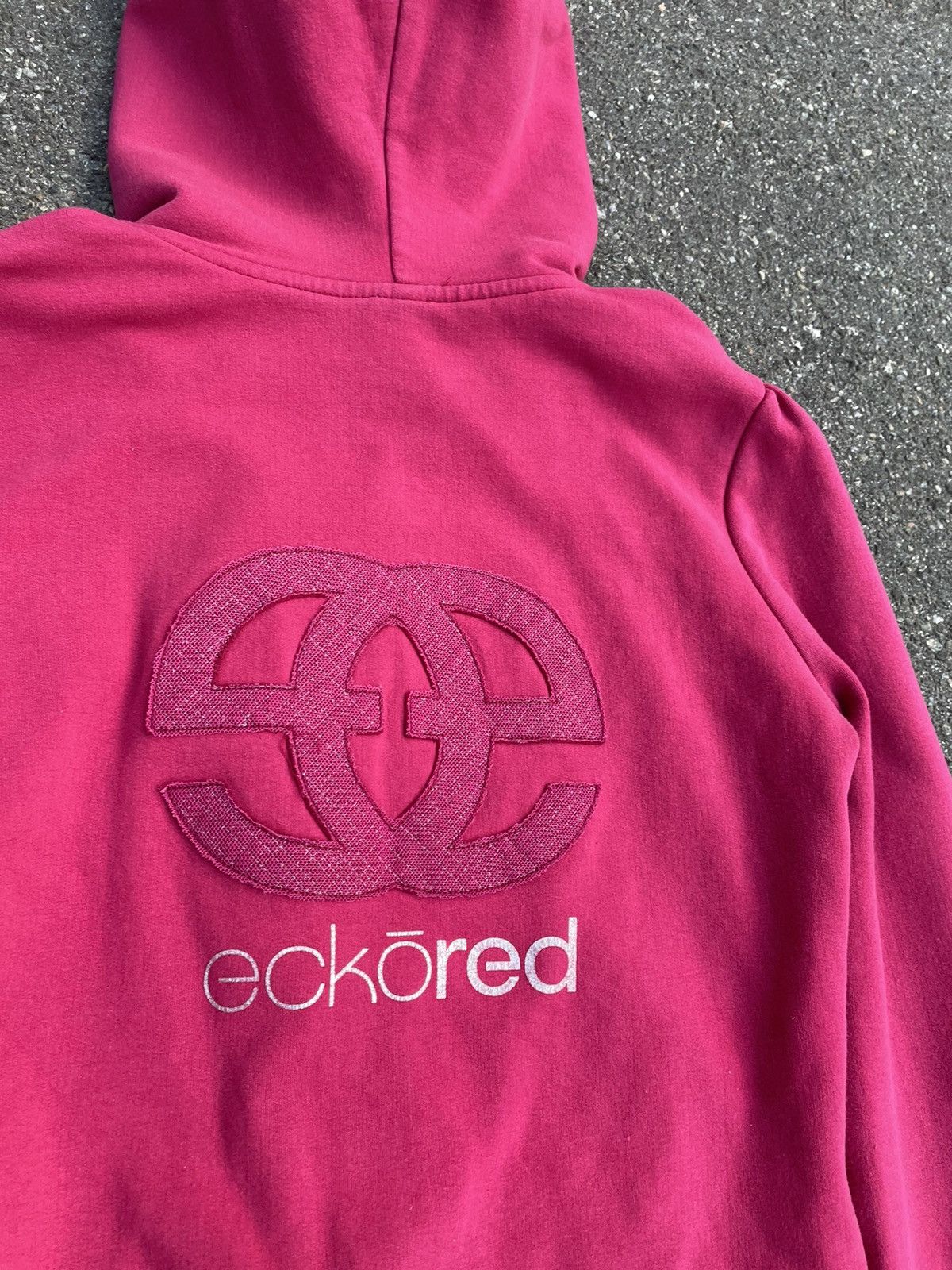 Vintage Vintage Y2K 00s Britney Spears Style Pink Zip Hoodie Size S / US 4 / IT 40 - 7 Thumbnail