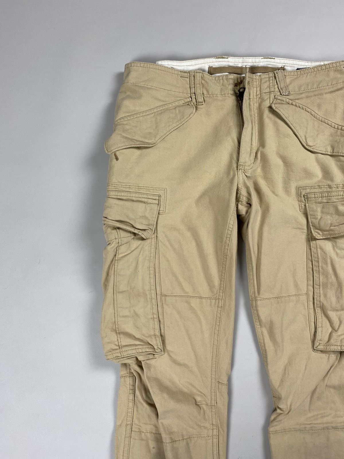 Ralph Lauren × Vintage Ralph Lauren vintage military style cargo pants trousers Size 30" / US 8 / IT 44 - 6 Thumbnail
