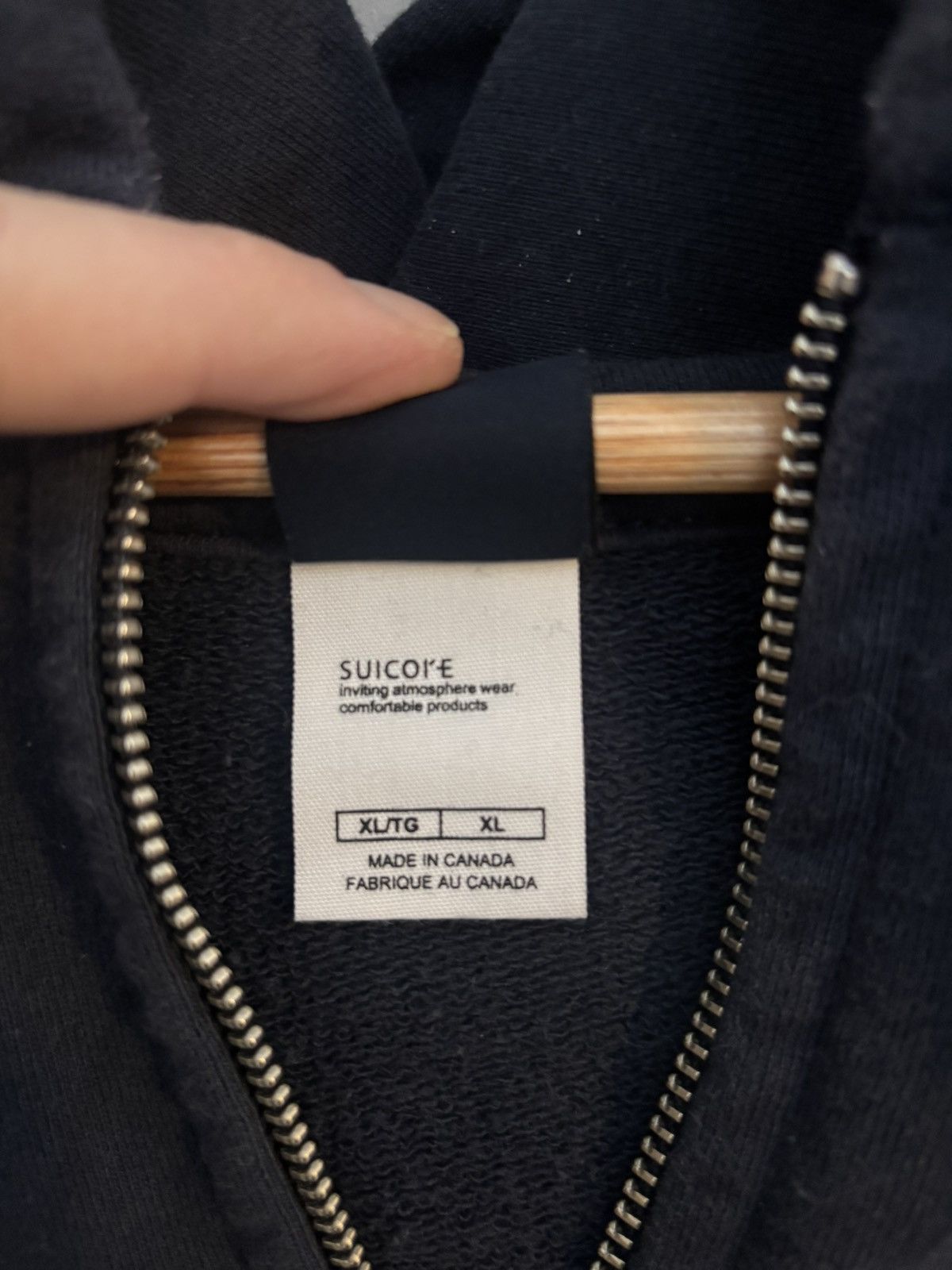 SSENSE × Suicoke Suicoke SSENSE Exclusive Hoodie - Navy Size US XL / EU 56 / 4 - 3 Thumbnail