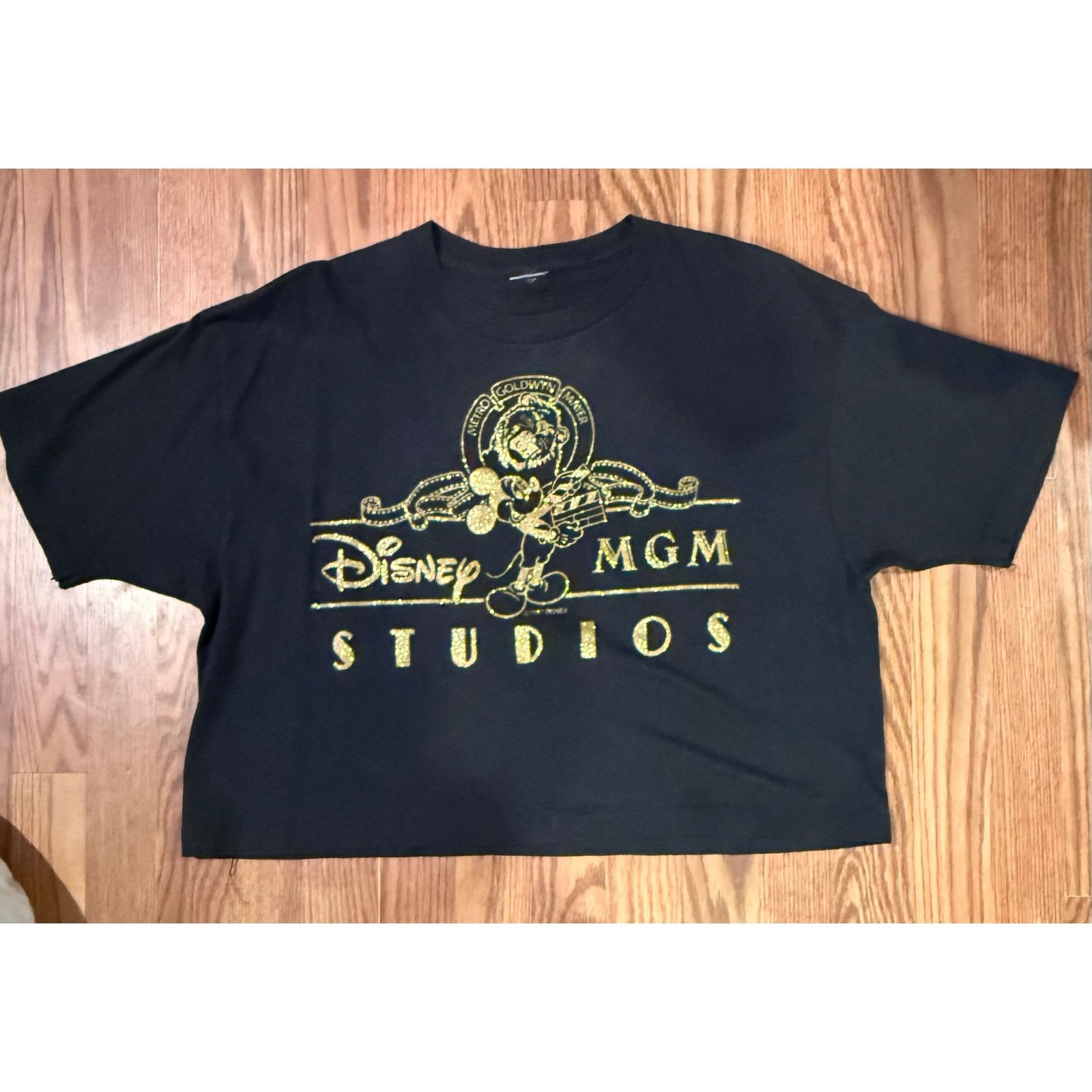 Disney MGM X Disney 1987 Crop Single Stitch Size US XL / EU 56 / 4 - 1 Thumbnail