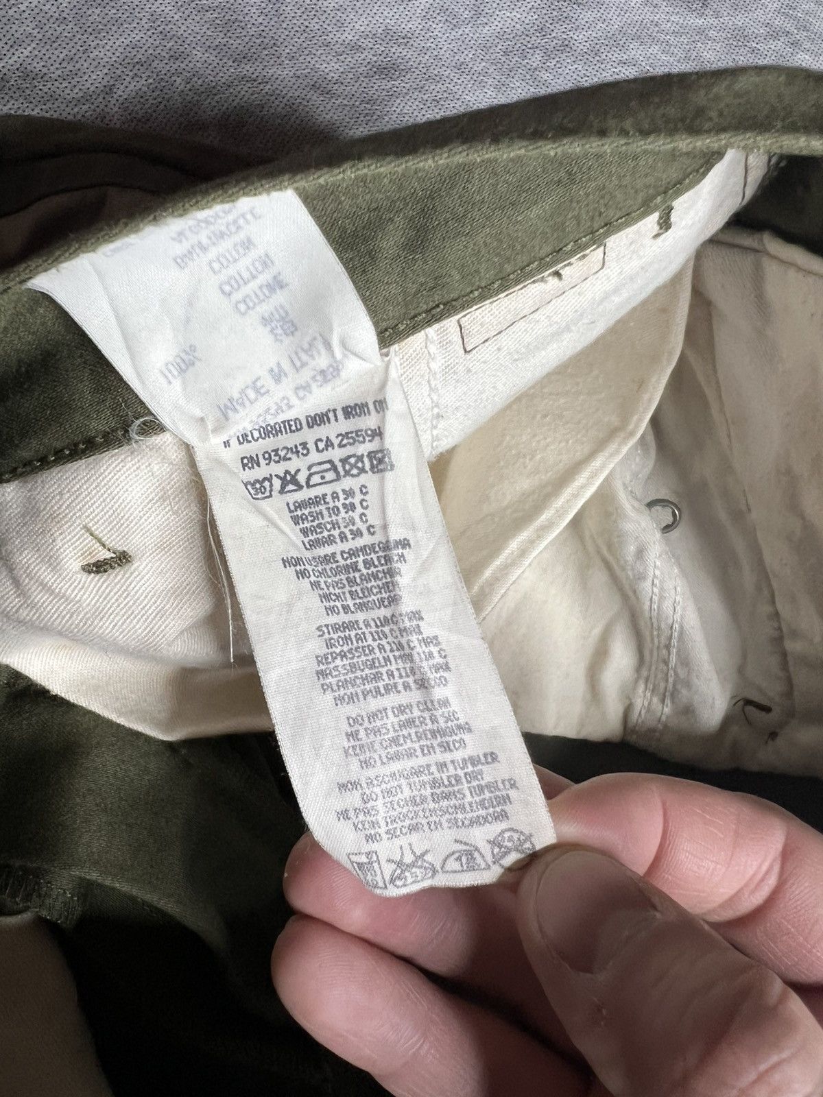 Diesel Diesel Vintage Pants Olive Size 32 Size US 32 / EU 48 - 16 Thumbnail