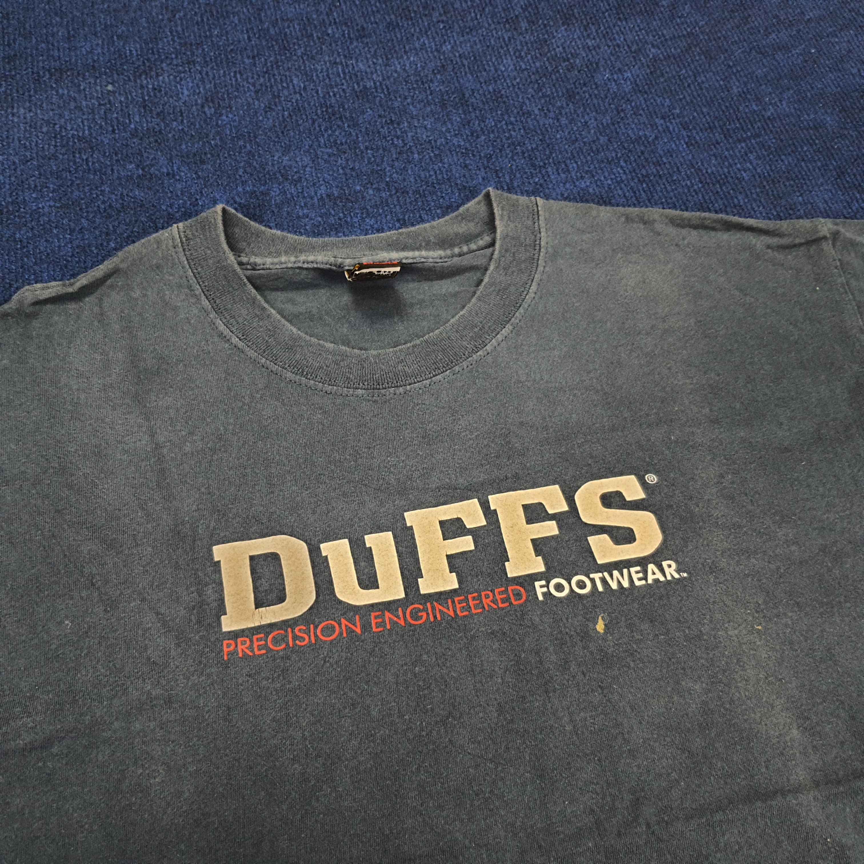 Vintage Vintage DUFFS' Streetwear Skater T-shirt Size US L / EU 52-54 / 3 - 2 Thumbnail