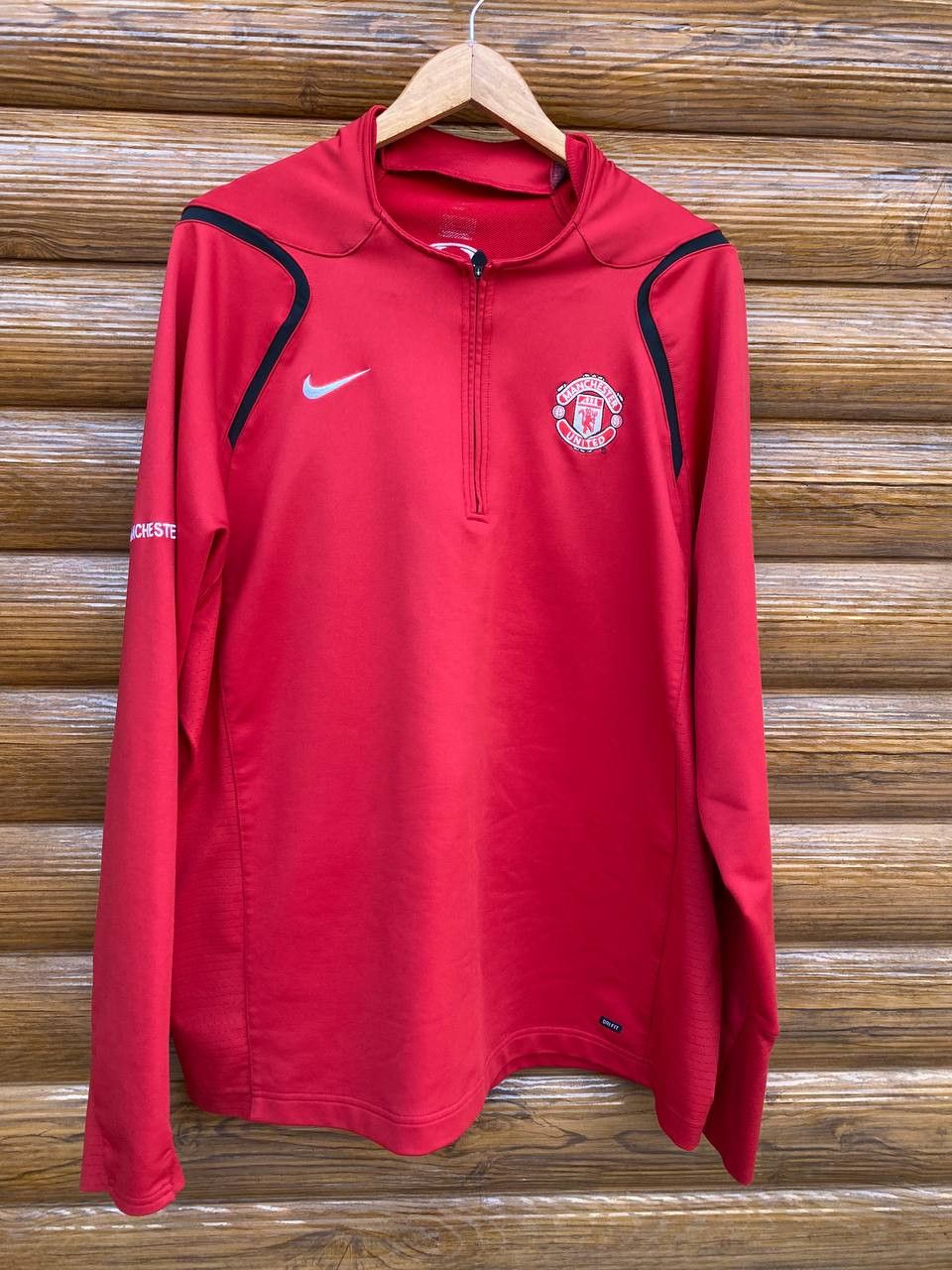Nike × Vintage Vintage Nike Manchester United Track Jacket Size US XXL / EU 58 / 5 - 1 Thumbnail