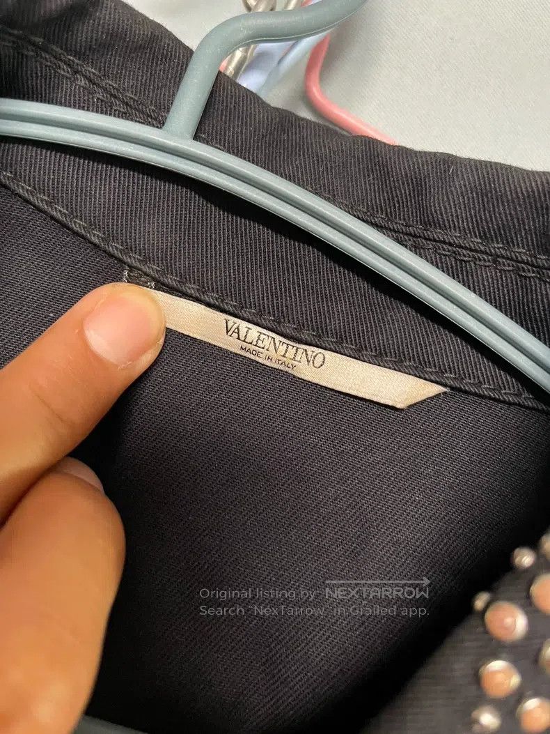 Valentino Valentino Heavy industry willow nail hot diamond jacket Size US S / EU 44-46 / 1 - 2 Thumbnail