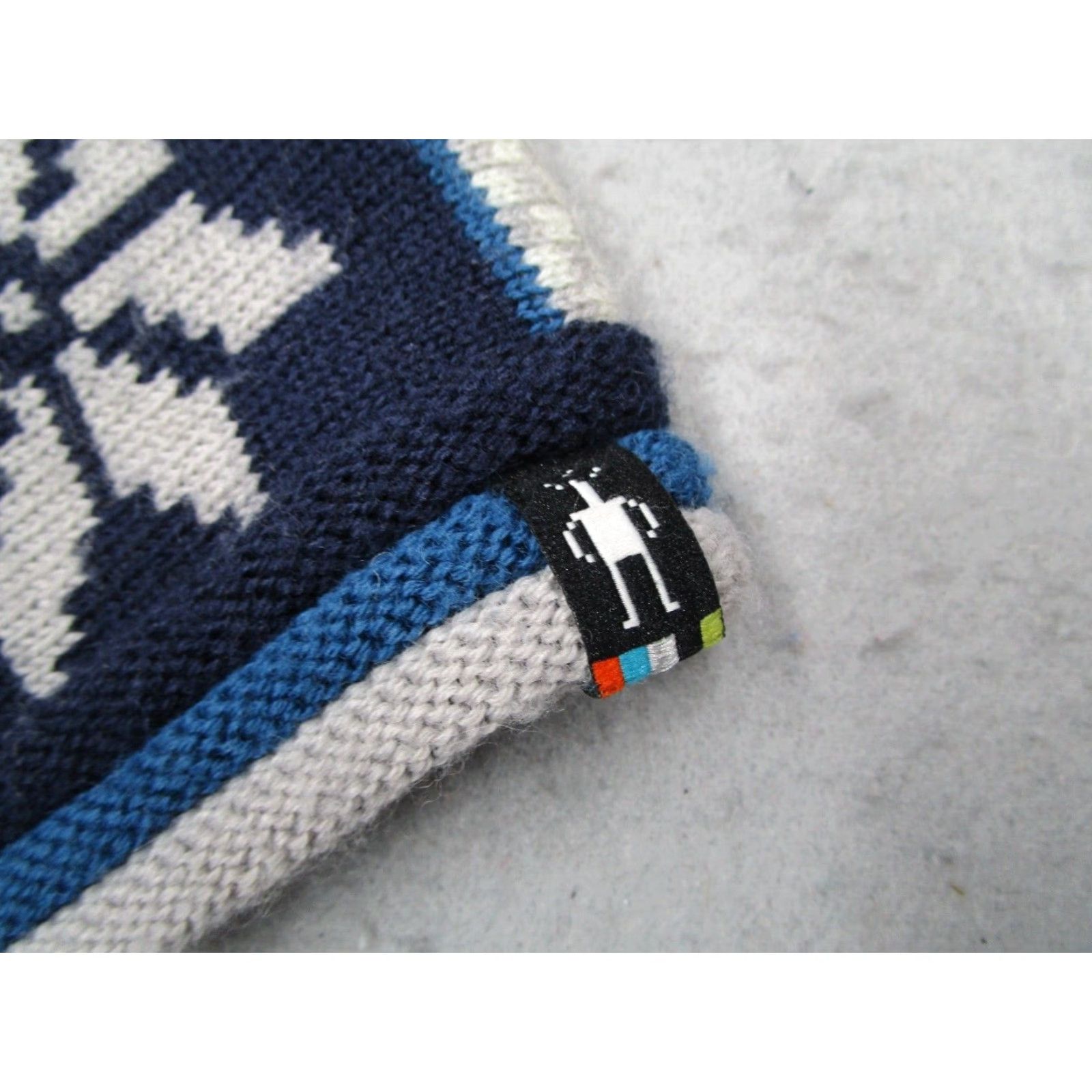 Smartwool SmartWool Hat Small Black Beanie Merino Wool Blend Knit Pom Snowflake Womens Size ONE SIZE - 3 Thumbnail