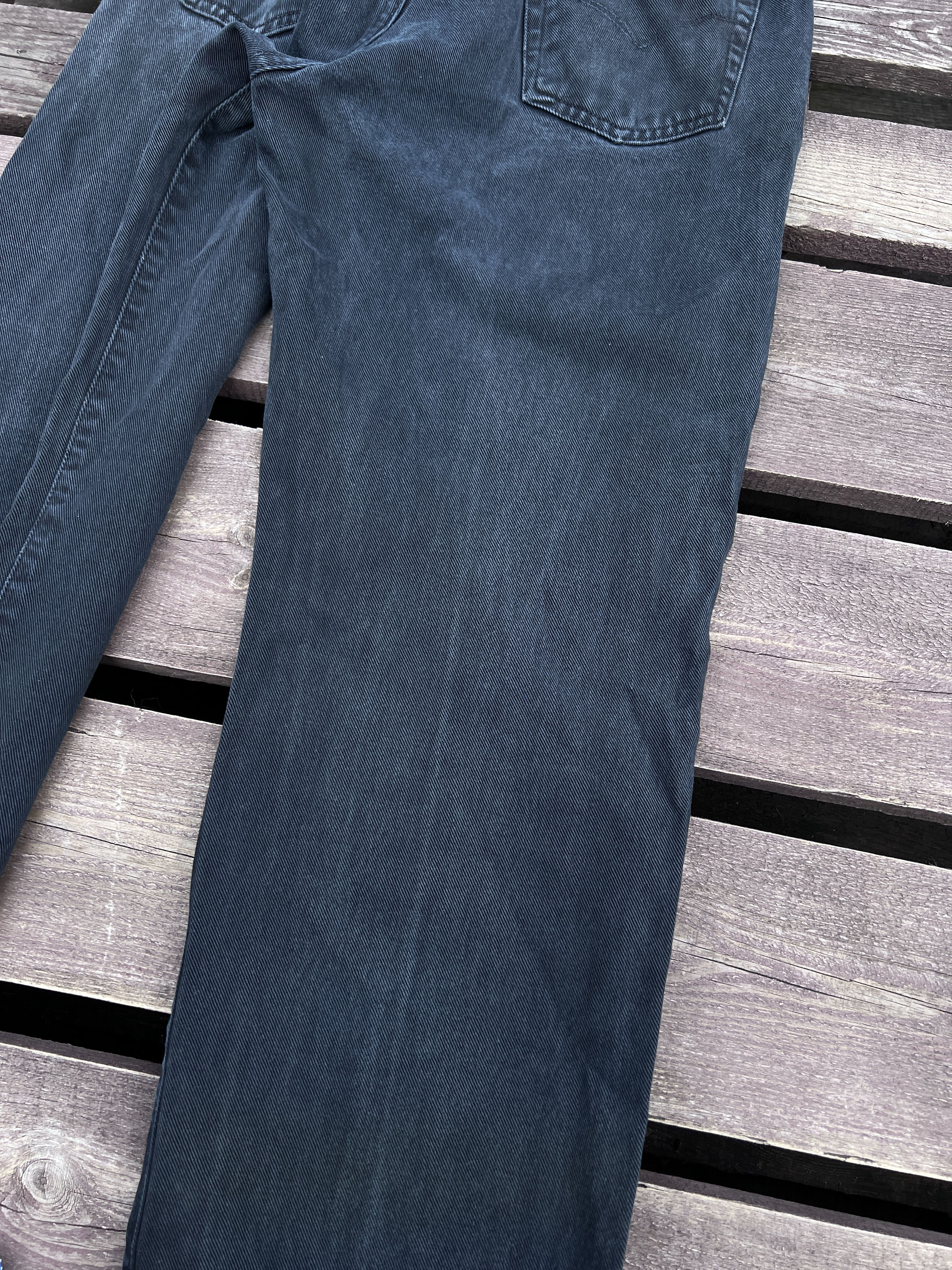 Versace Versace Vintage 90s Washed Black Denim Jeans Size US 34 / EU 50 - 10 Thumbnail