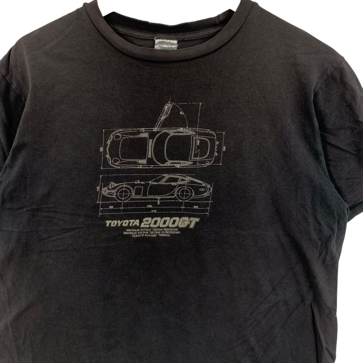 Other TOYOTA JAPAN DOHC 2000GT Racing Team Thrashed Tee Shirt Size US L / EU 52-54 / 3 - 6 Thumbnail