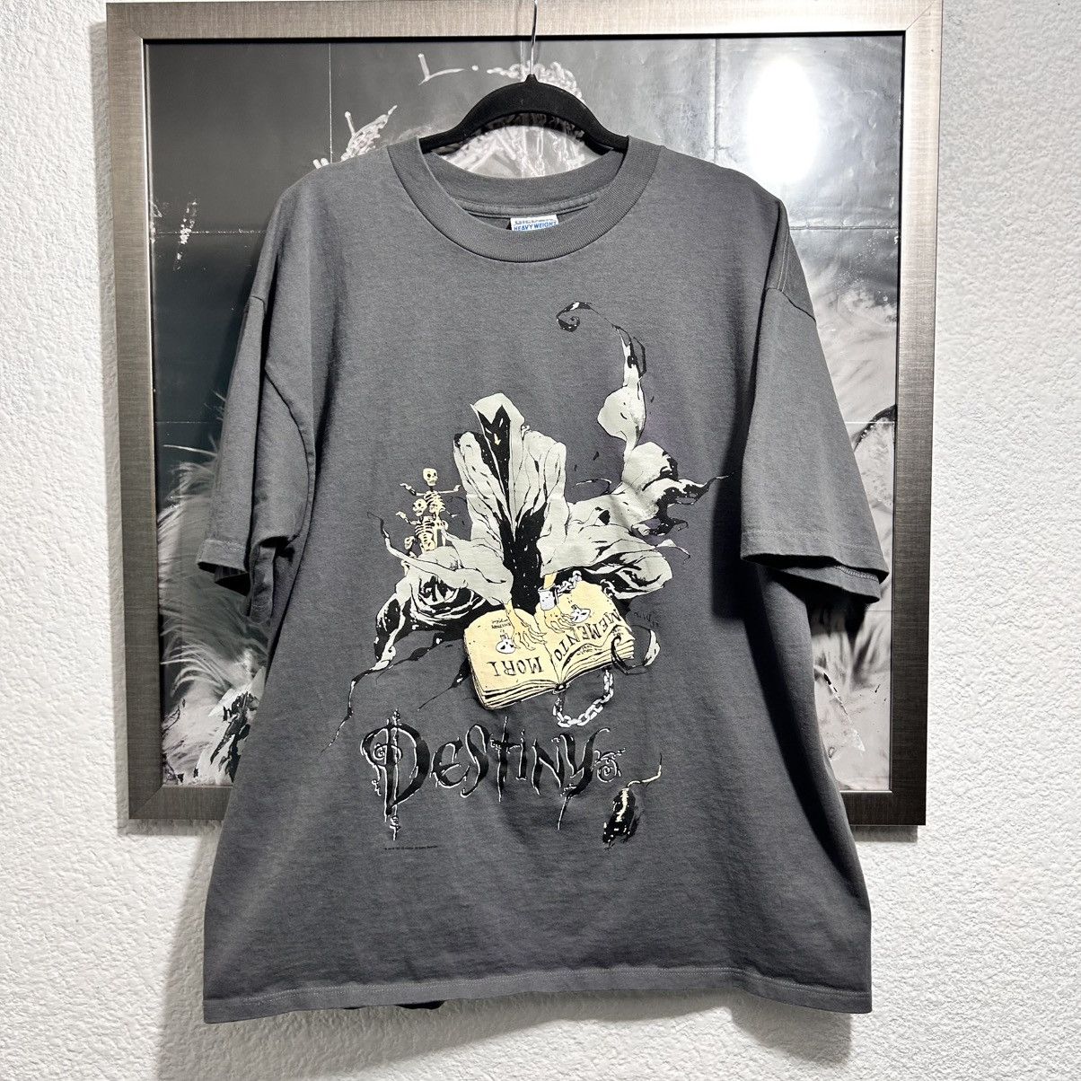 DC Comics × Marvel Comics × Vintage DR DESTINY SANDMAN DC COMICS VINTAGE SHIRT 1997 Size US XL / EU 56 / 4 - 1 Thumbnail