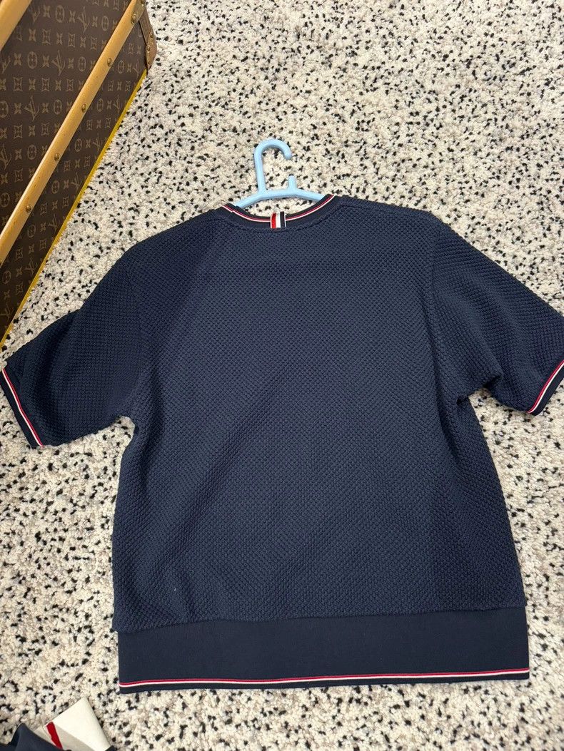 Thom Browne Thom Browne Short sleeve knit top Size US XXL / EU 58 / 5 - 2 Thumbnail