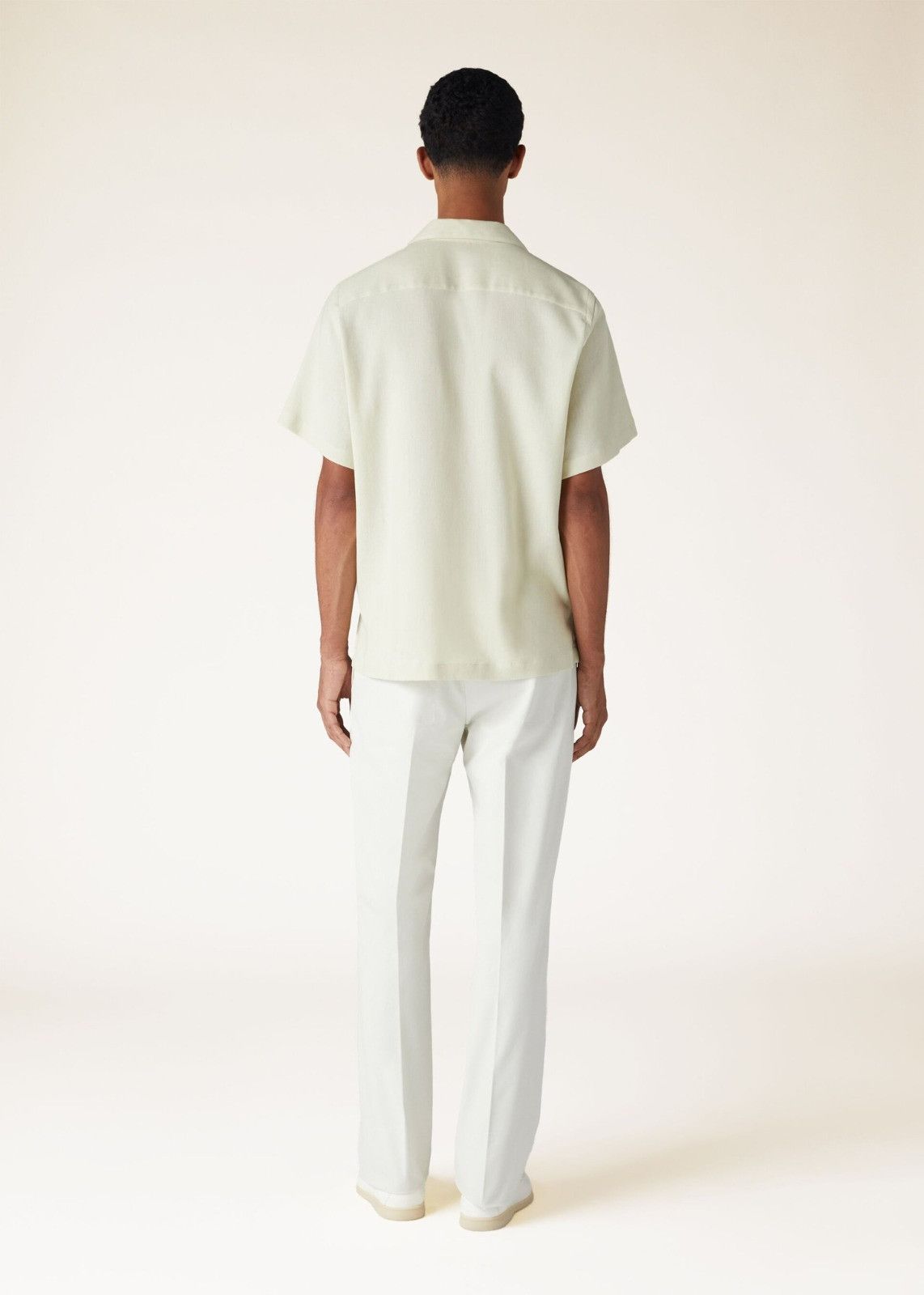 Loro Piana o1srvl11e0325 FAO0339 Cotton Shirt in Cream Size US L / EU 52-54 / 3 - 7 Thumbnail