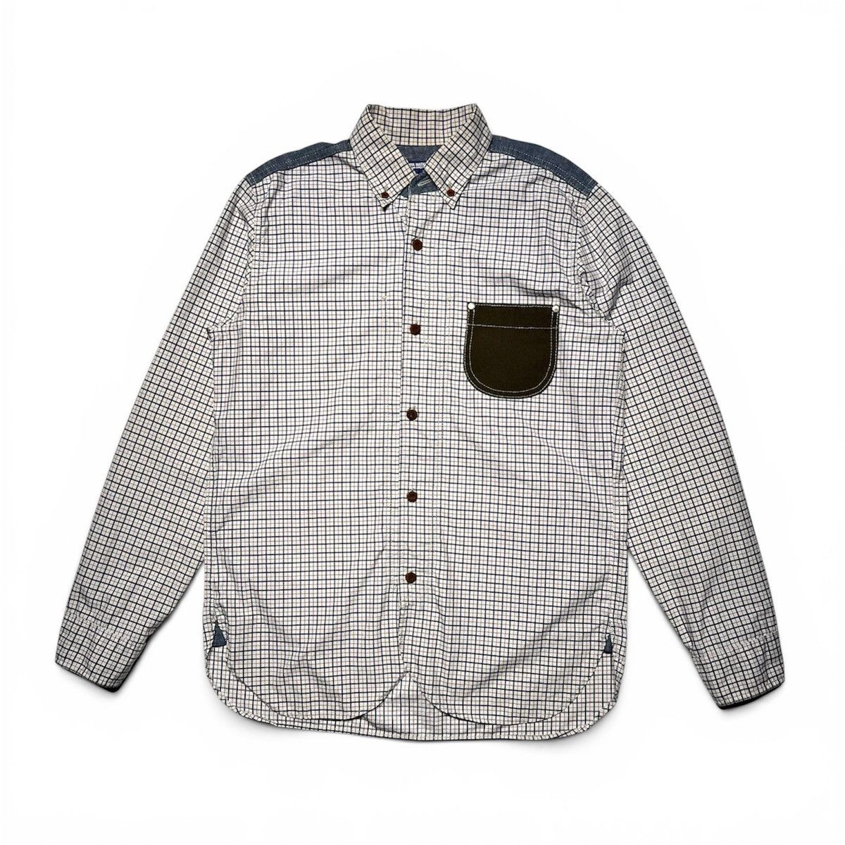 Junya Watanabe Junya Watanabe Comme des Garçons MAN SS2014 Buttondown Shirt Size US M / EU 48-50 / 2 - 2 Thumbnail