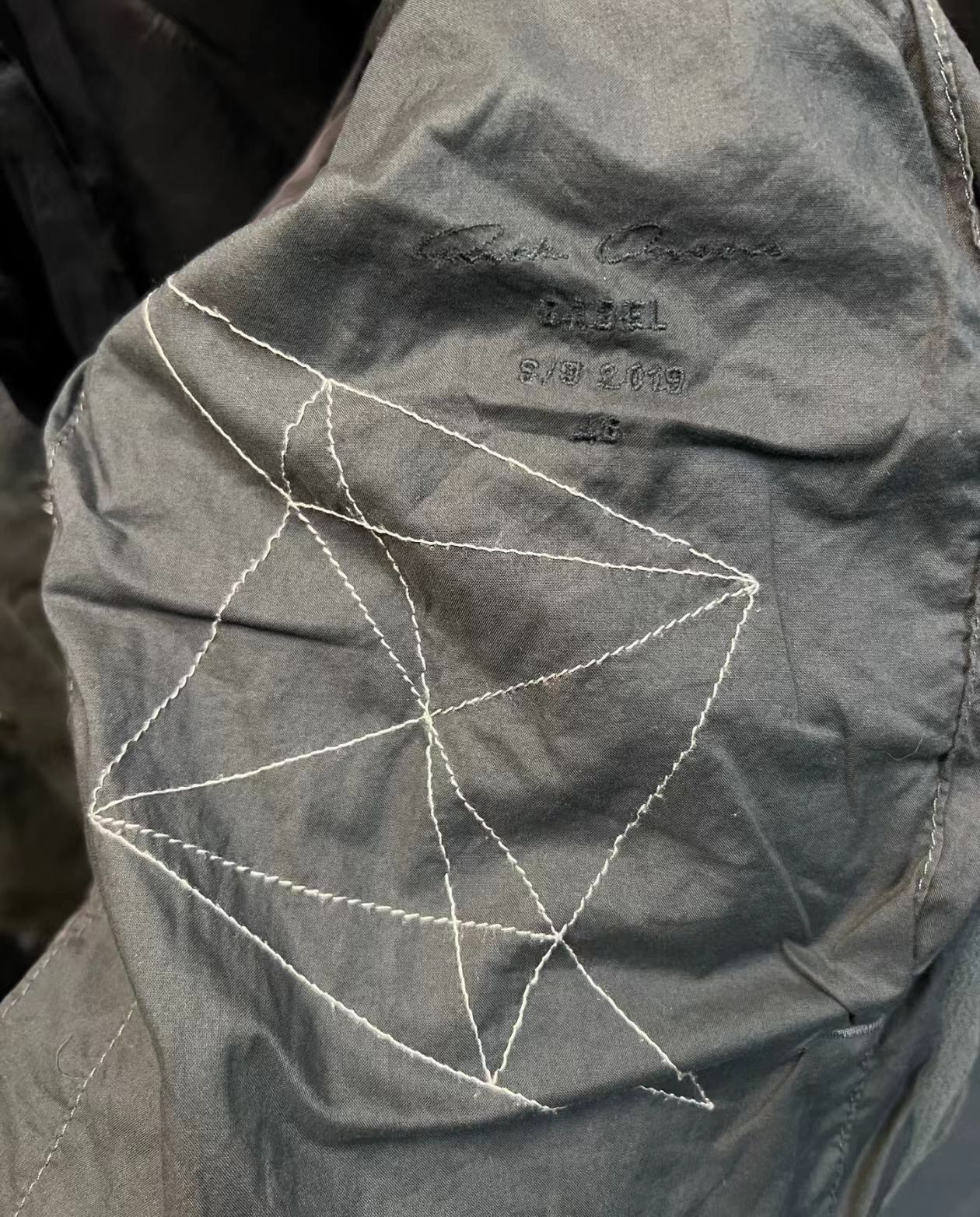 Rick Owens Rick Owens 19ss mainline coach jacket 2412-Nextarrow Size US M / EU 48-50 / 2 - 3 Thumbnail