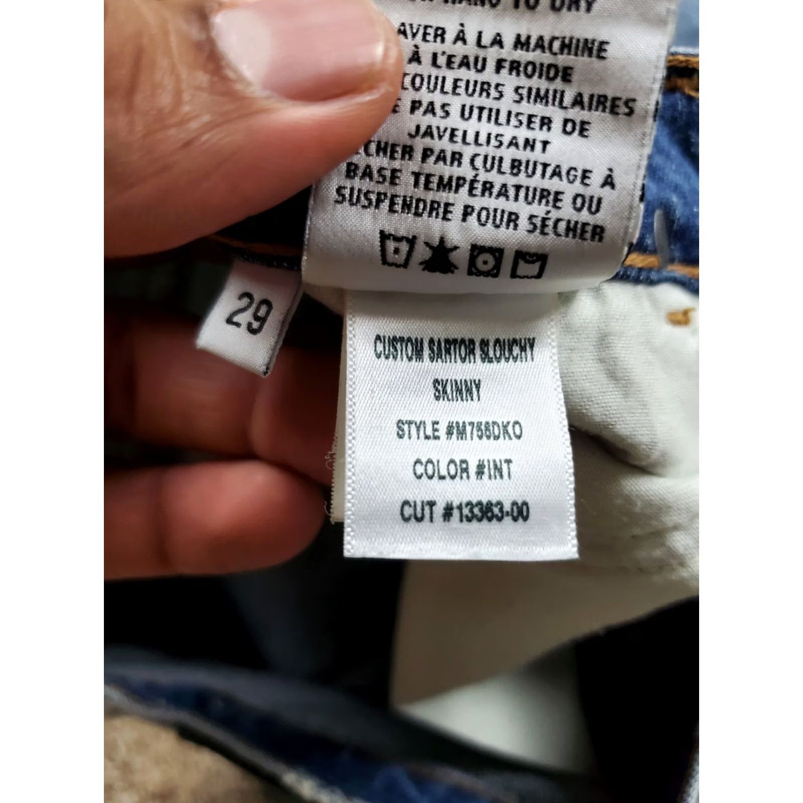Hudson Hudson Jeans 29 Mens Slim Skinny Distressed Medium Wash Denim 5-Pocket Logo Cotton Blend Regular Inseam 32 Pants Size US 29 - 6 Thumbnail