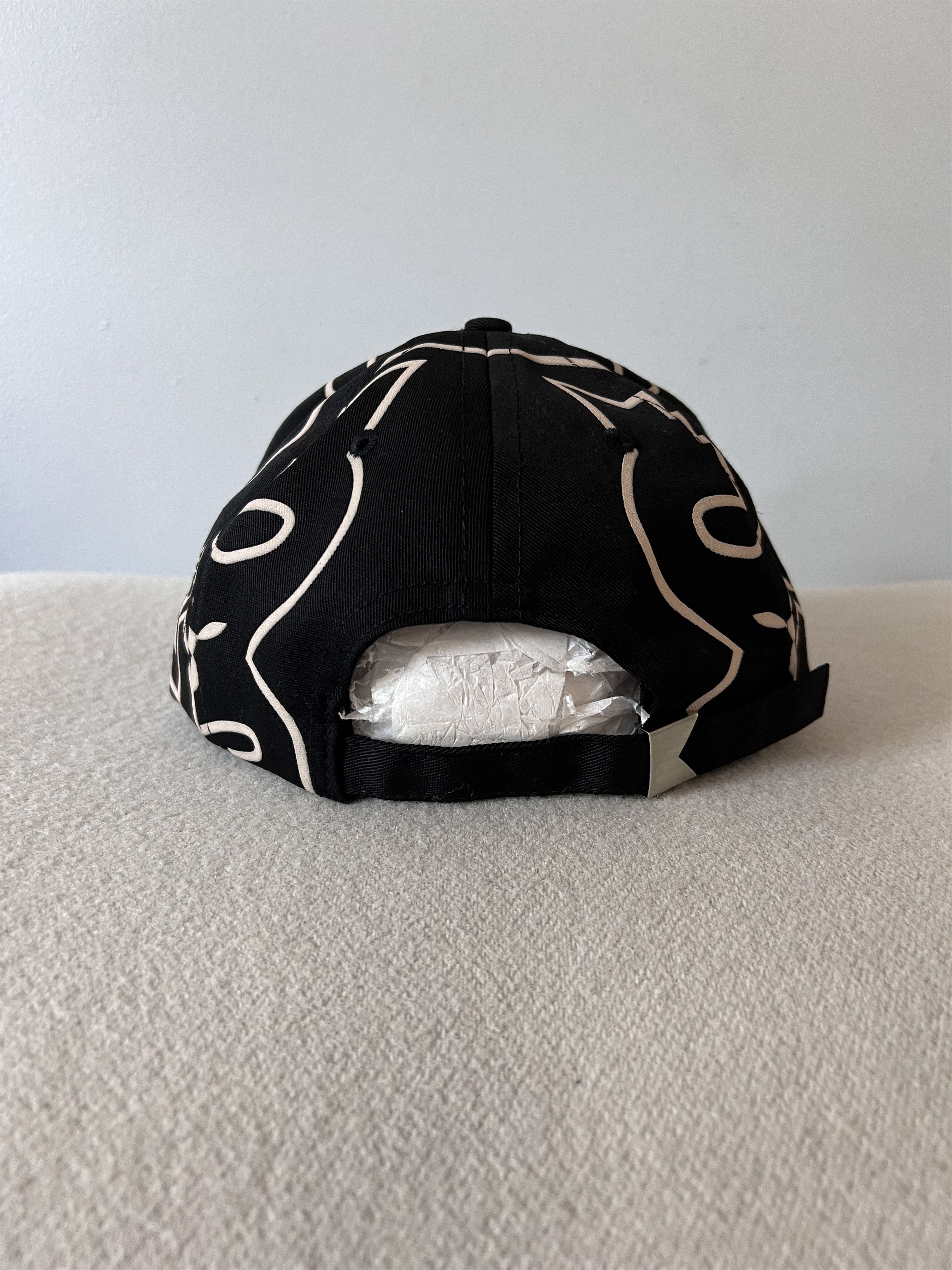 Rhude Rhude Western Logo R Hat in Black Size ONE SIZE - 4 Thumbnail