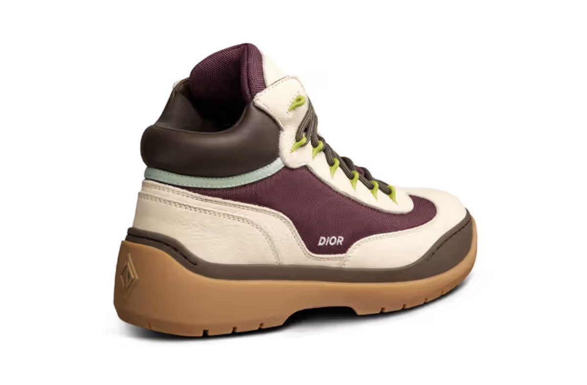 Dior Dior Dean Ankle Boot ‘Beige/Burgundy’ Size US 10.5 / EU 43-44 - 3 Thumbnail