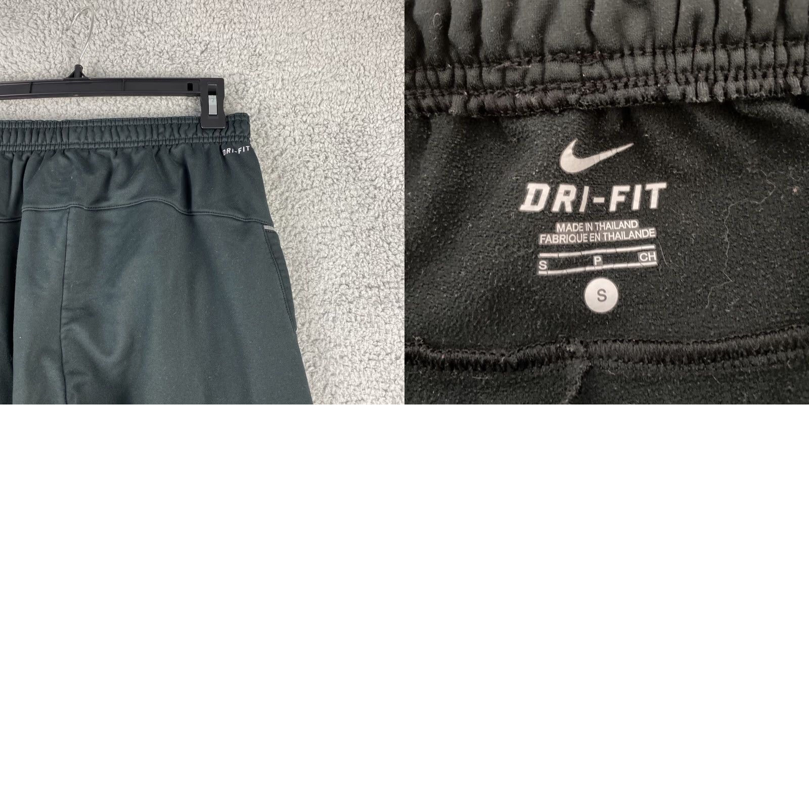 Nike Mens Nike Gym Athletic Club Jogger Fleece Pants Sweatpants S Black 38-44 Size US 29 - 8 Thumbnail