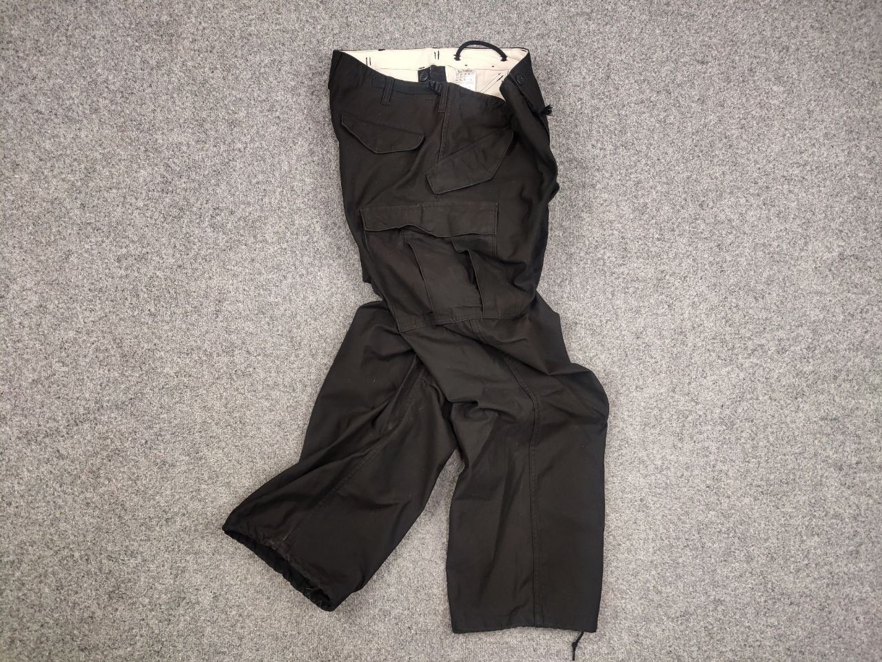 Vintage Vintage M65 Military Cargo Baggy Black Pants Helikon Tex Size US 34 / EU 50 - 12 Thumbnail