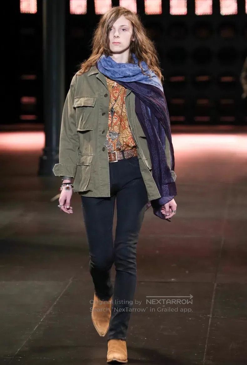 Saint Laurent Paris Saint Laurent Paris Mural Scale Jacket i Size US S / EU 44-46 / 1 - 6 Thumbnail