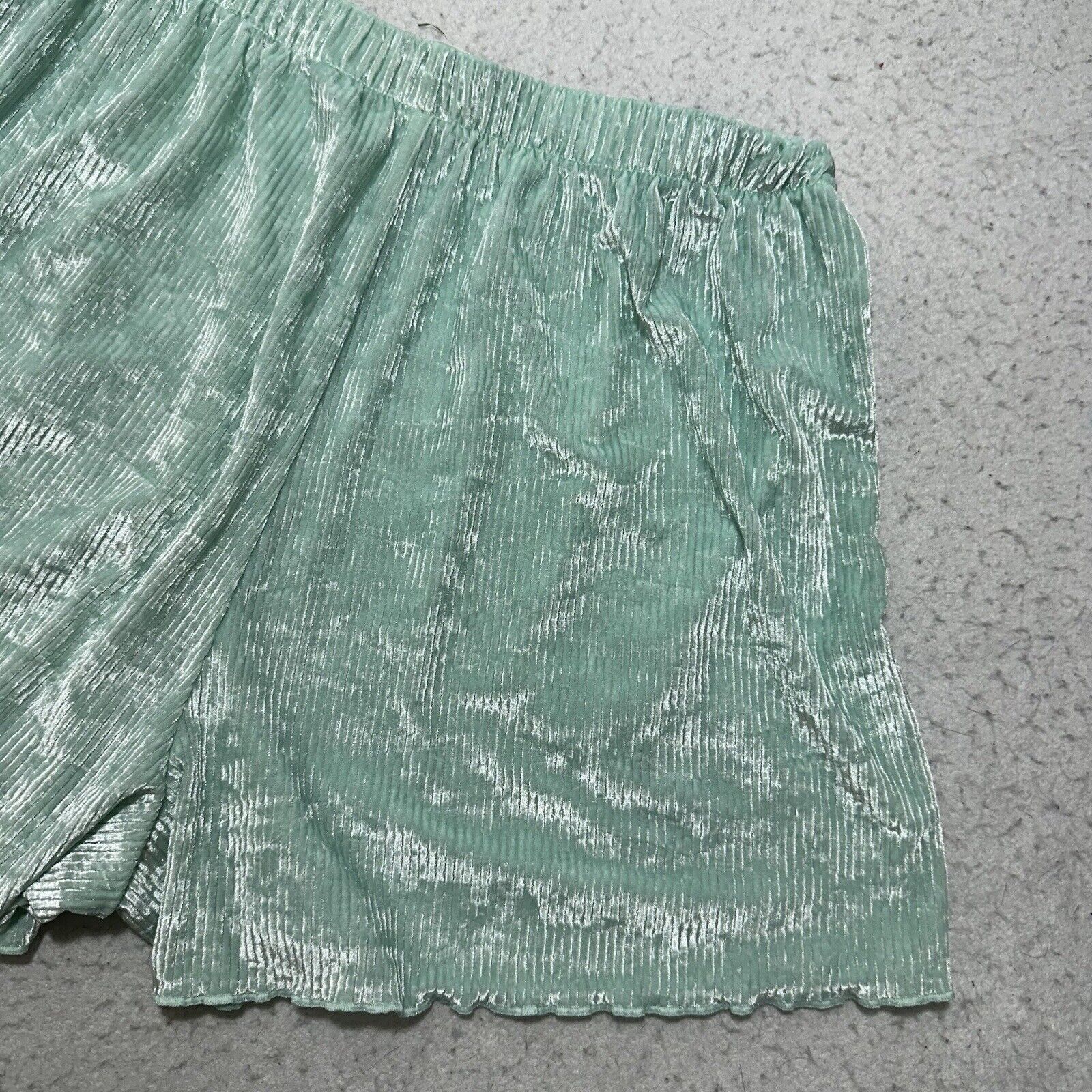 Other Colsie Pajama Set Medium Mint Green Tank Top Shorts Size ONE SIZE - 17 Thumbnail