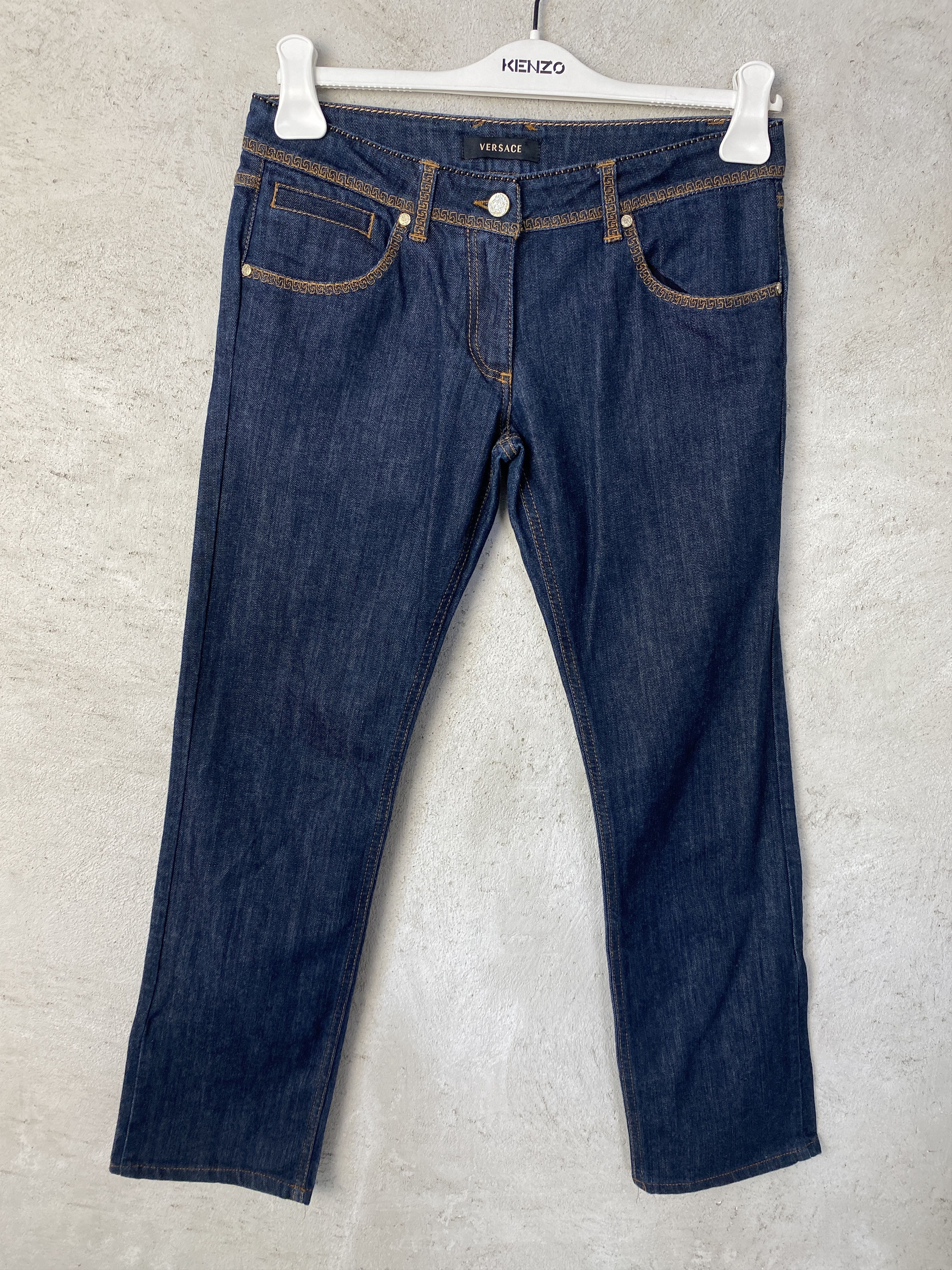 Versace Versace denim jeans pants Size US 29 - 1 Thumbnail