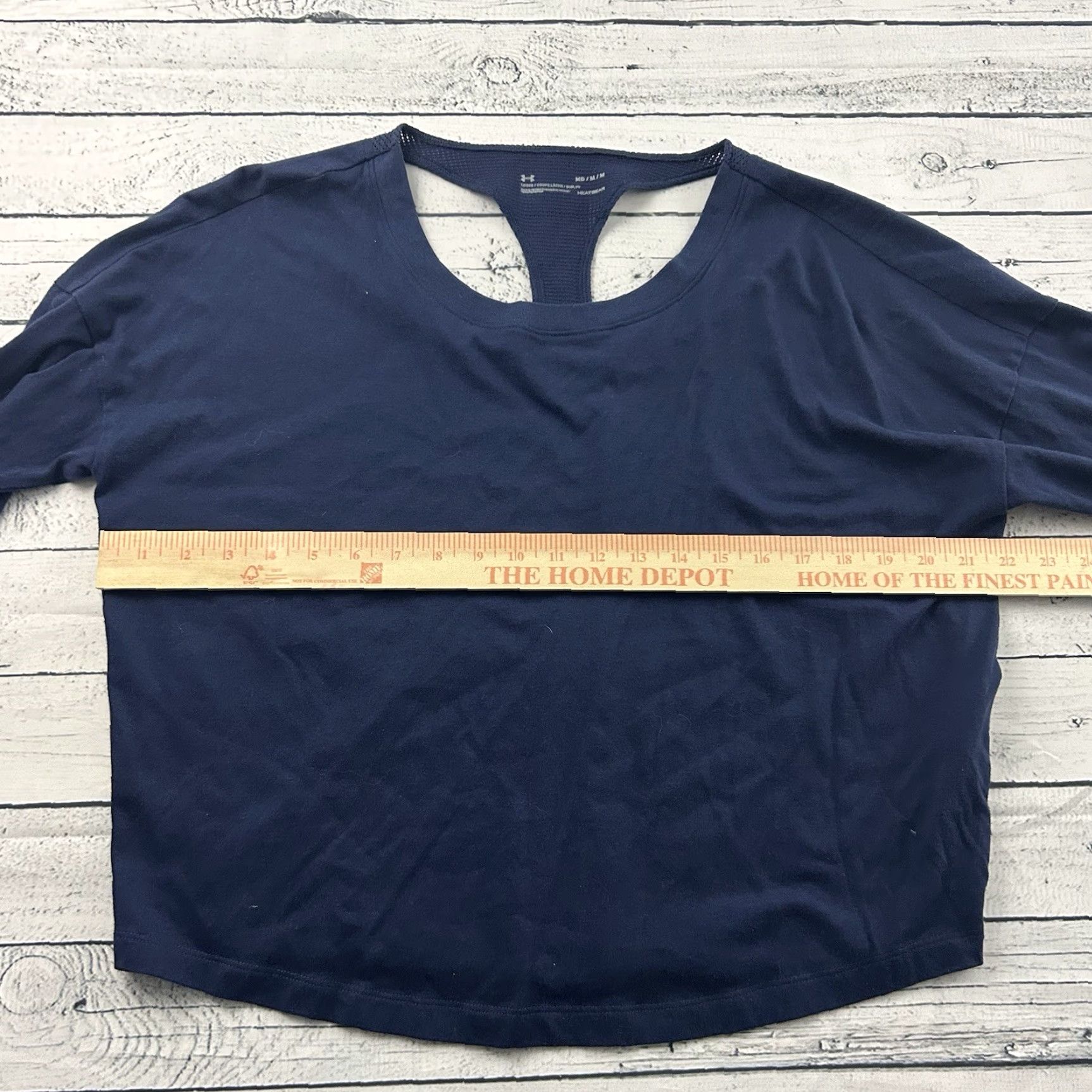 Under Armour Under Armour Long Sleeve T-Shirt Women's Medium Blue Casual Shirt Mens? Size M / US 6-8 / IT 42-44 - 4 Thumbnail
