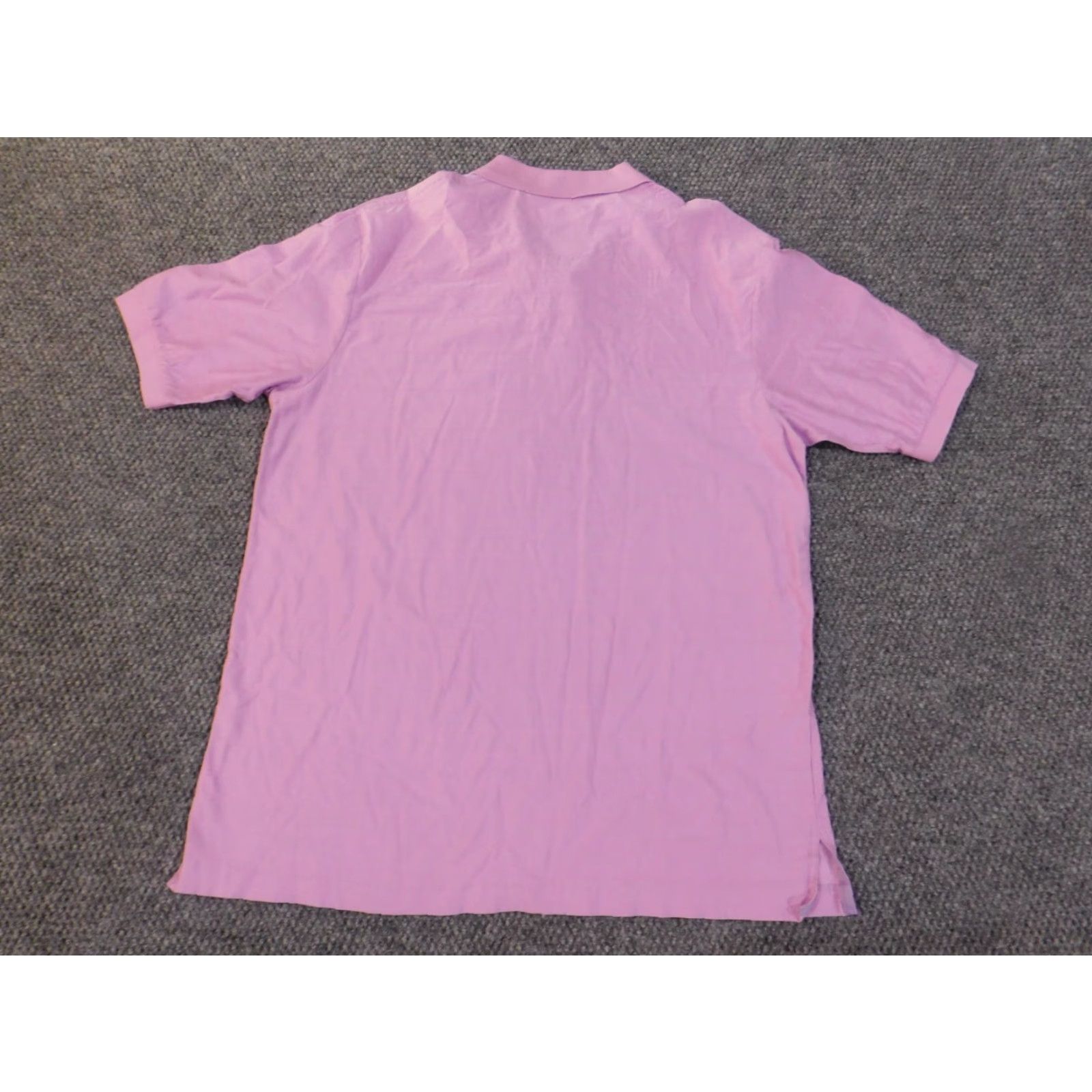Ralph Lauren Ralph Lauren Polo Shirt Mens Large Purple Pony Logo Classic Cotton Knit Short Sleeve Polo Collared Casual All Seasons Golf Size US L / EU 52-54 / 3 - 7 Thumbnail
